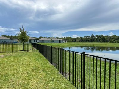 Aluminum Fence Installation using 3 Rail Aluminum Fence