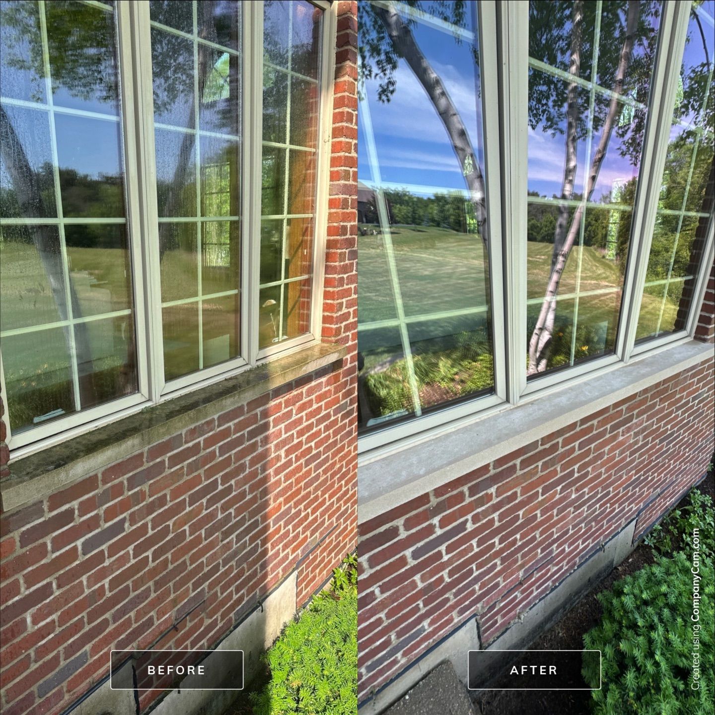 Project in Crystal Lake by Simmons Power & Soft Washing