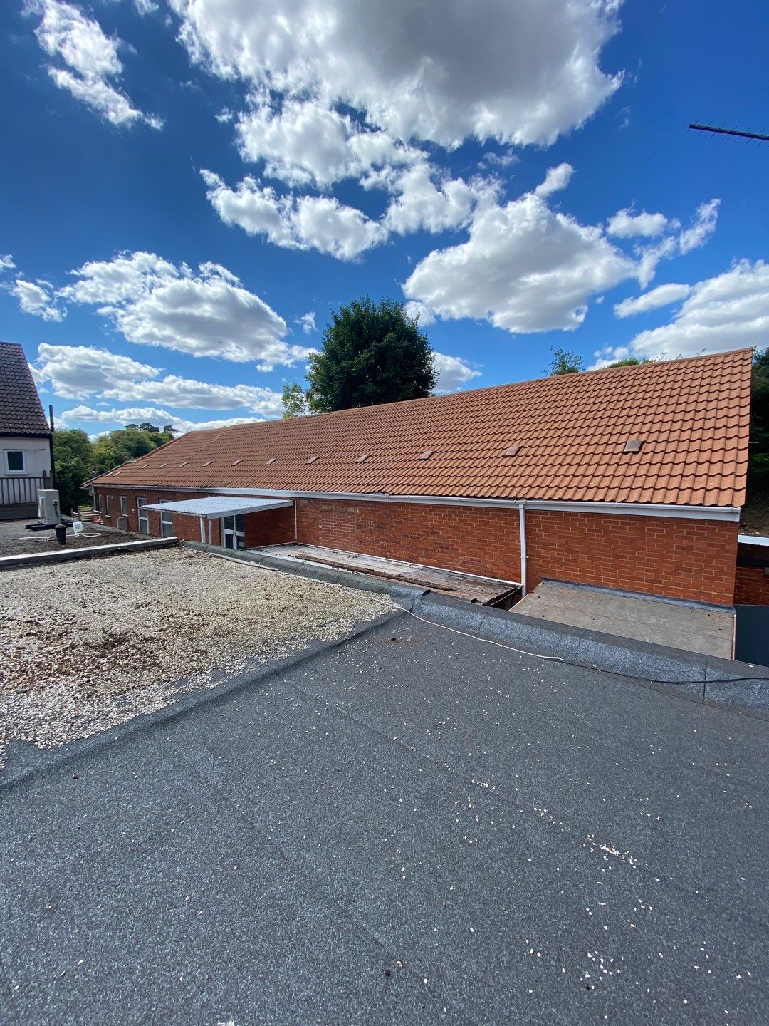 Roof Clean  - Moss Removal - Gutter Clean using Mosmatic FSC and Biocide by Ges Exterior Cleaning ltd