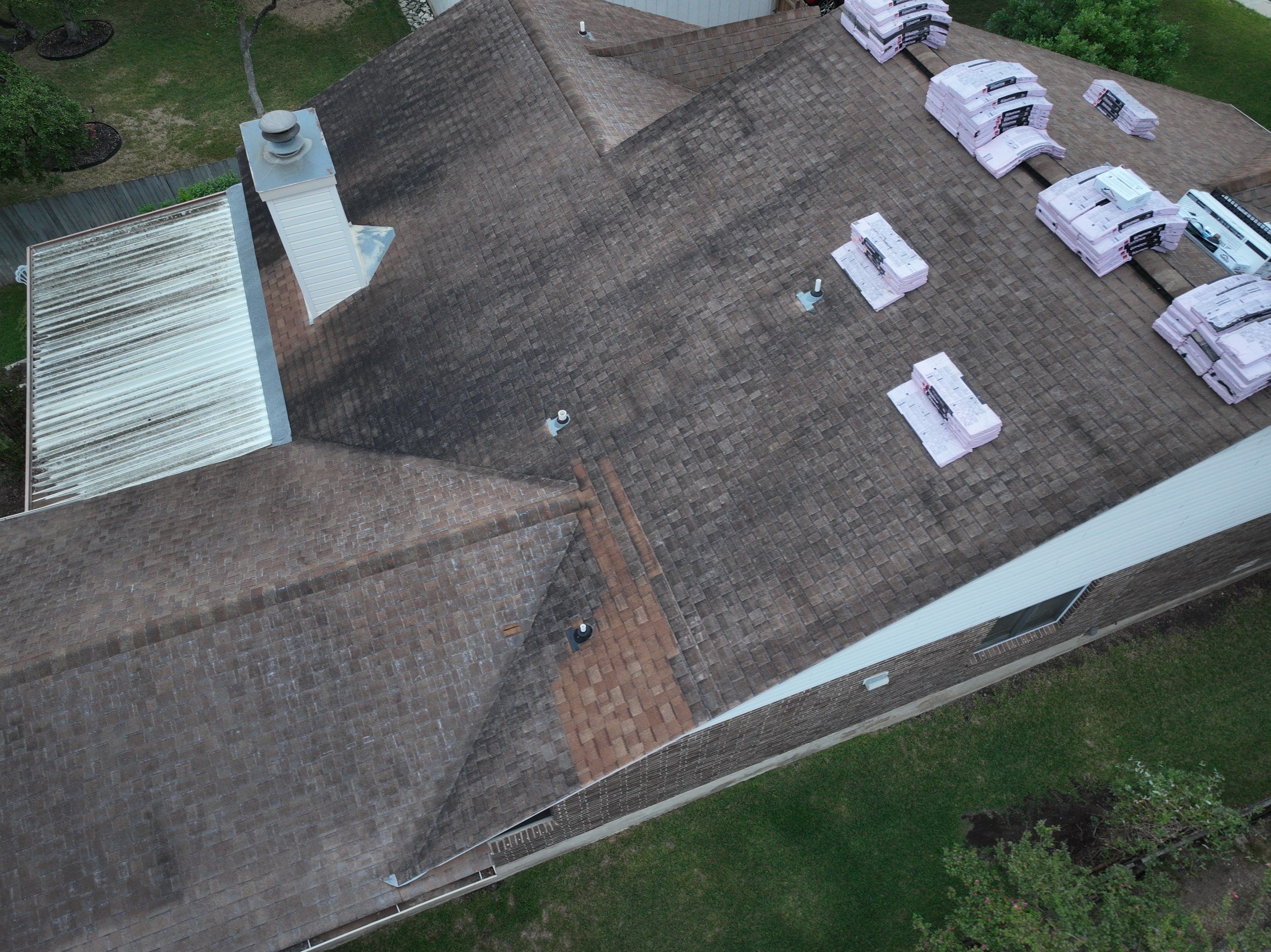 Residential Roof Replacement using Owens Corning 30 year Architectural Shingles by Premier Roofing and Contracting