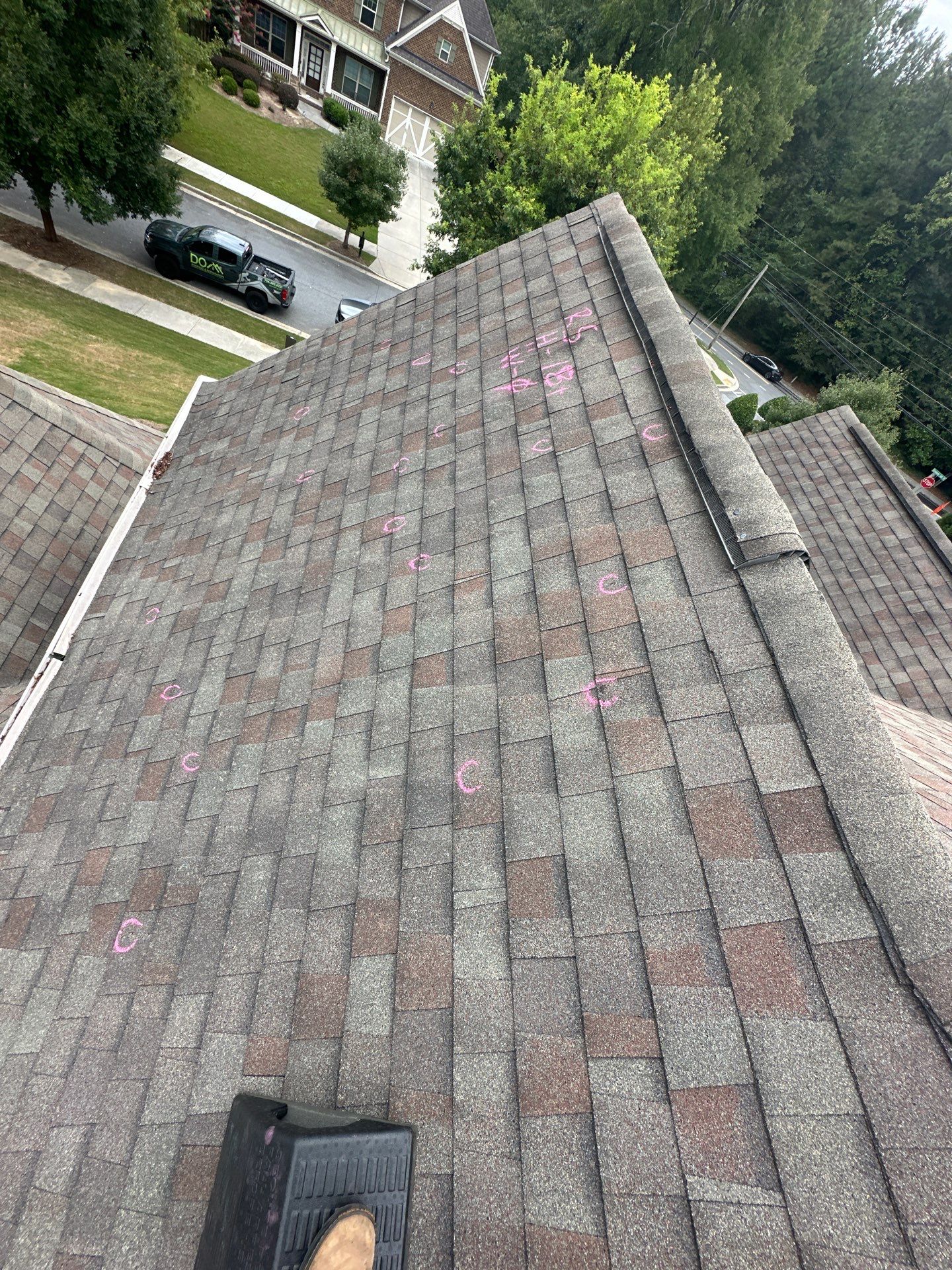 Whitney Lndg Doraville Roof & Metal Porch Replacement  by Dom Roofing & Restoration