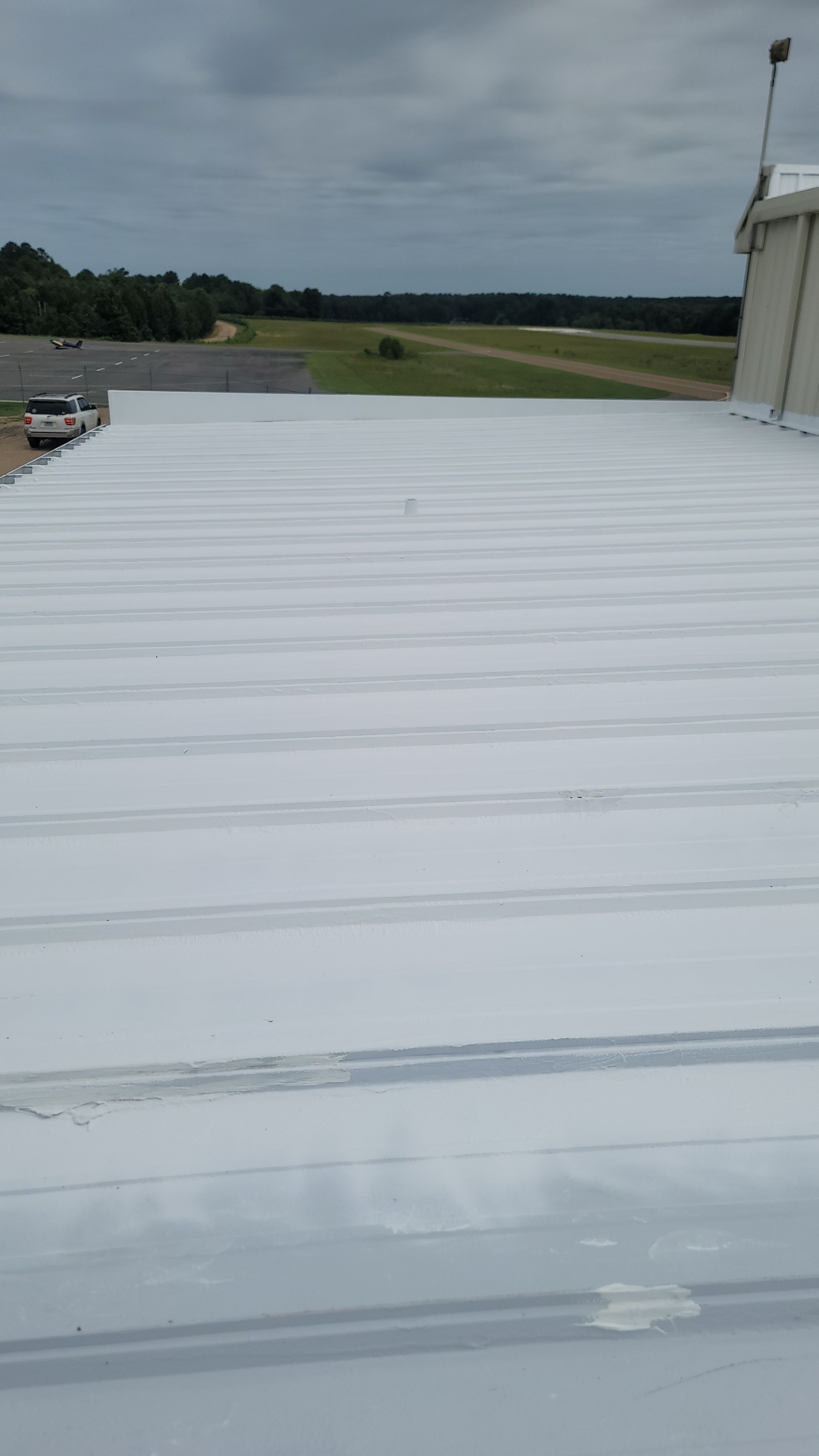 Magnolia Airport Terminal by Hostetler Roofing