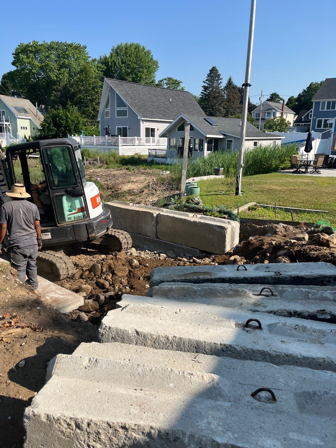 Beautiful Re-disgn by the water in Danvers MA  by Cole Landscaping Inc