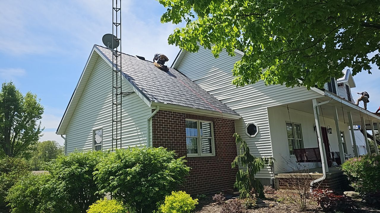 Residential Roofing Installation using Euro Shield Beaumount Shake Black by Nitro Roofing and Construction