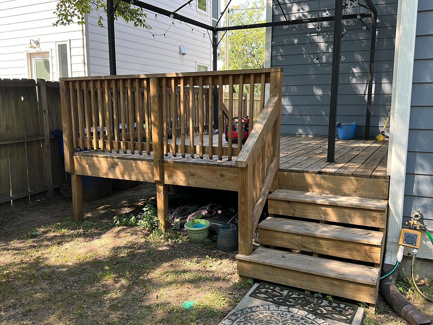 Weathered Deck using Wood Sealant by DuraSeal