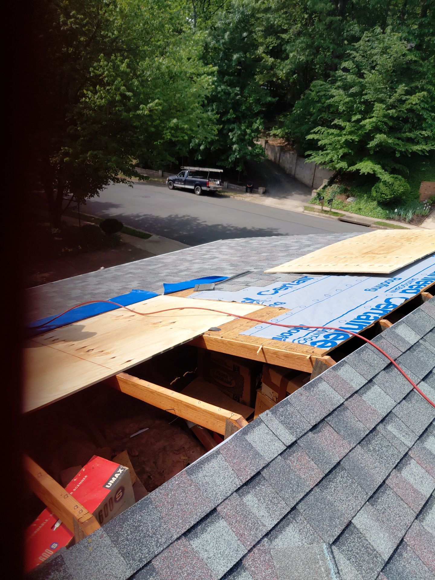 Montclair: Residential Roof Replacement with CertainTeed Landmark Pro in Max Def Colonial Slate by RM Banning, Inc.