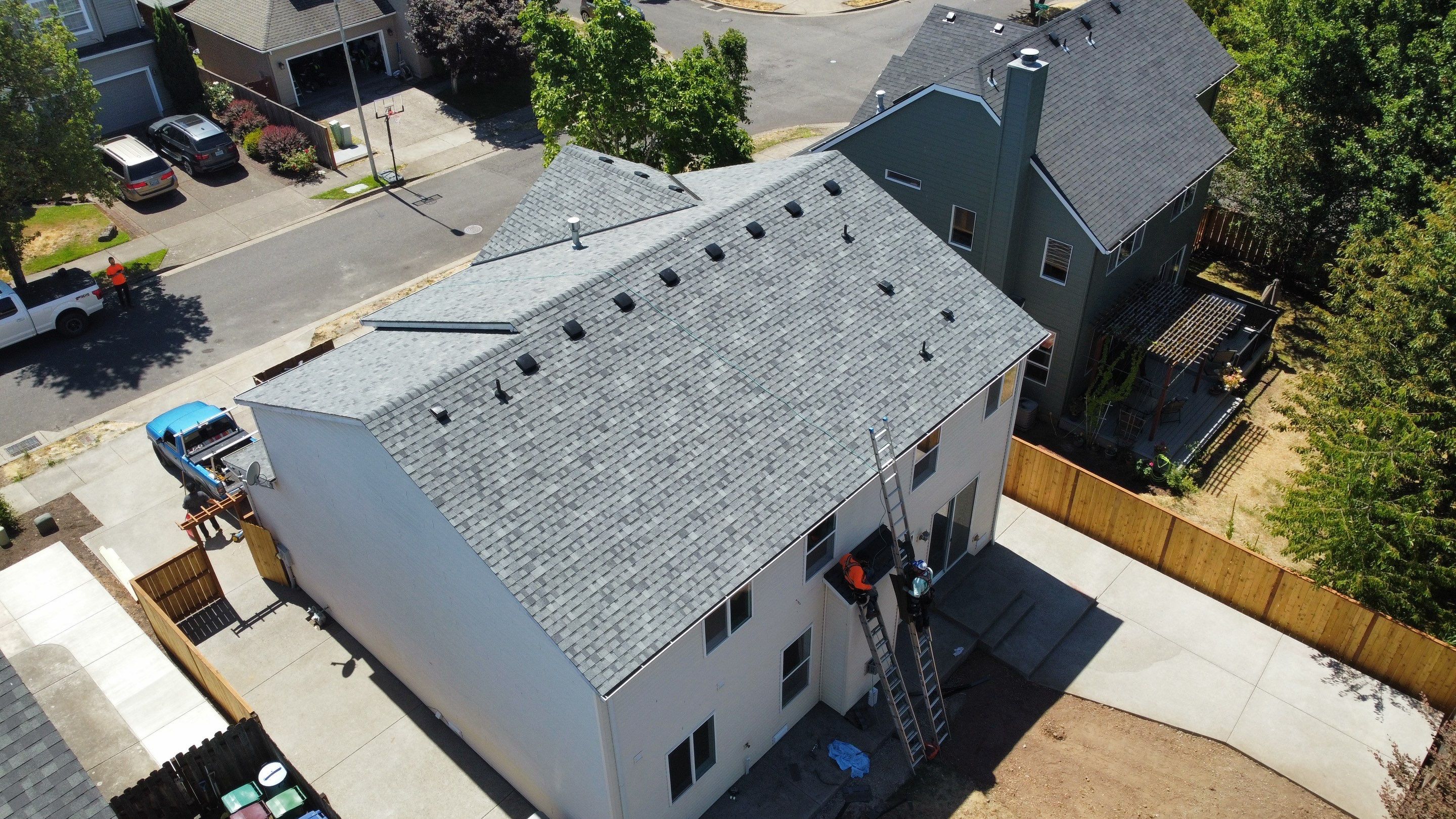 Residential Roofing Installation using Asphalt Shingles by Vitan Construction LLC 