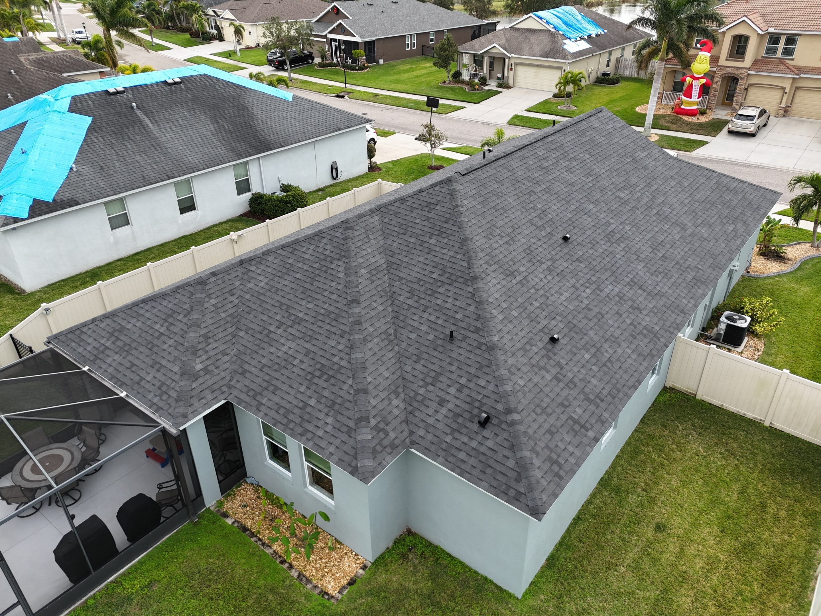 Roof Replacement in Apollo Beach Fl. by Steadfast Roofing 