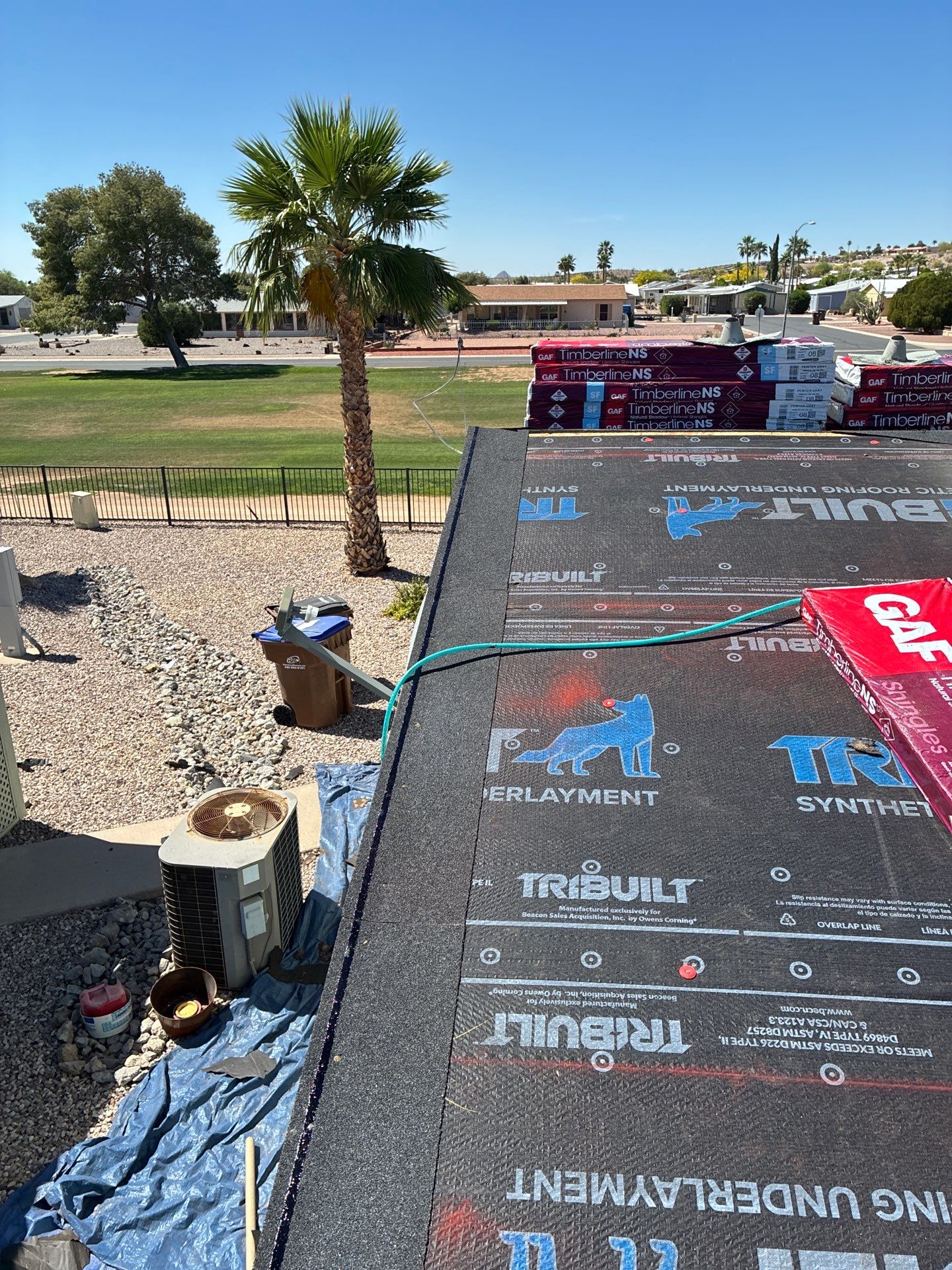 Residential Roof Install using GAF by Weather-Tite Roofing