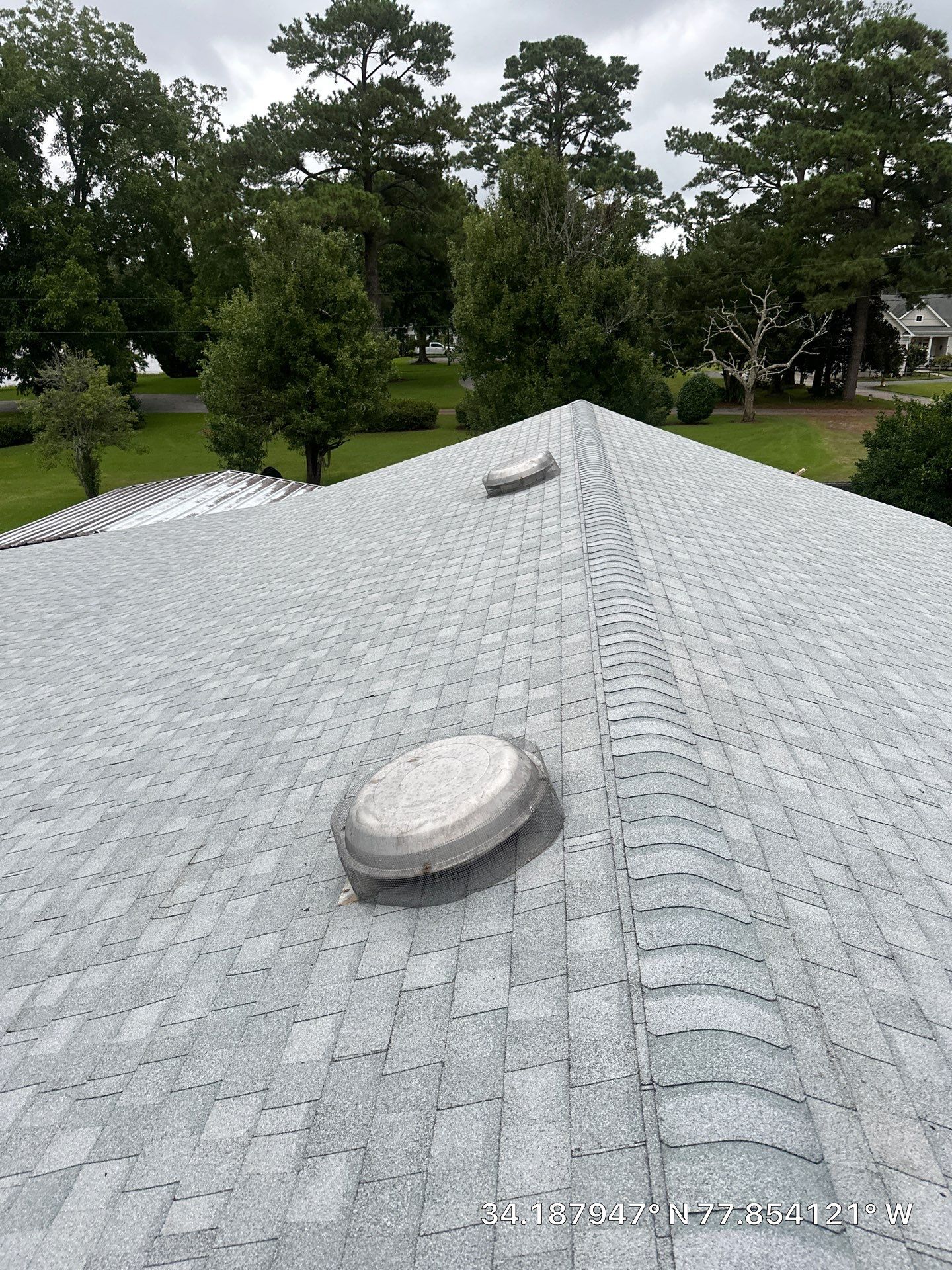 Roof Replacement in Myrtle Grove, Wilmington, NC Using CertainTeed Landmark Silver Birch by RGR Construction and Roofing, LLC