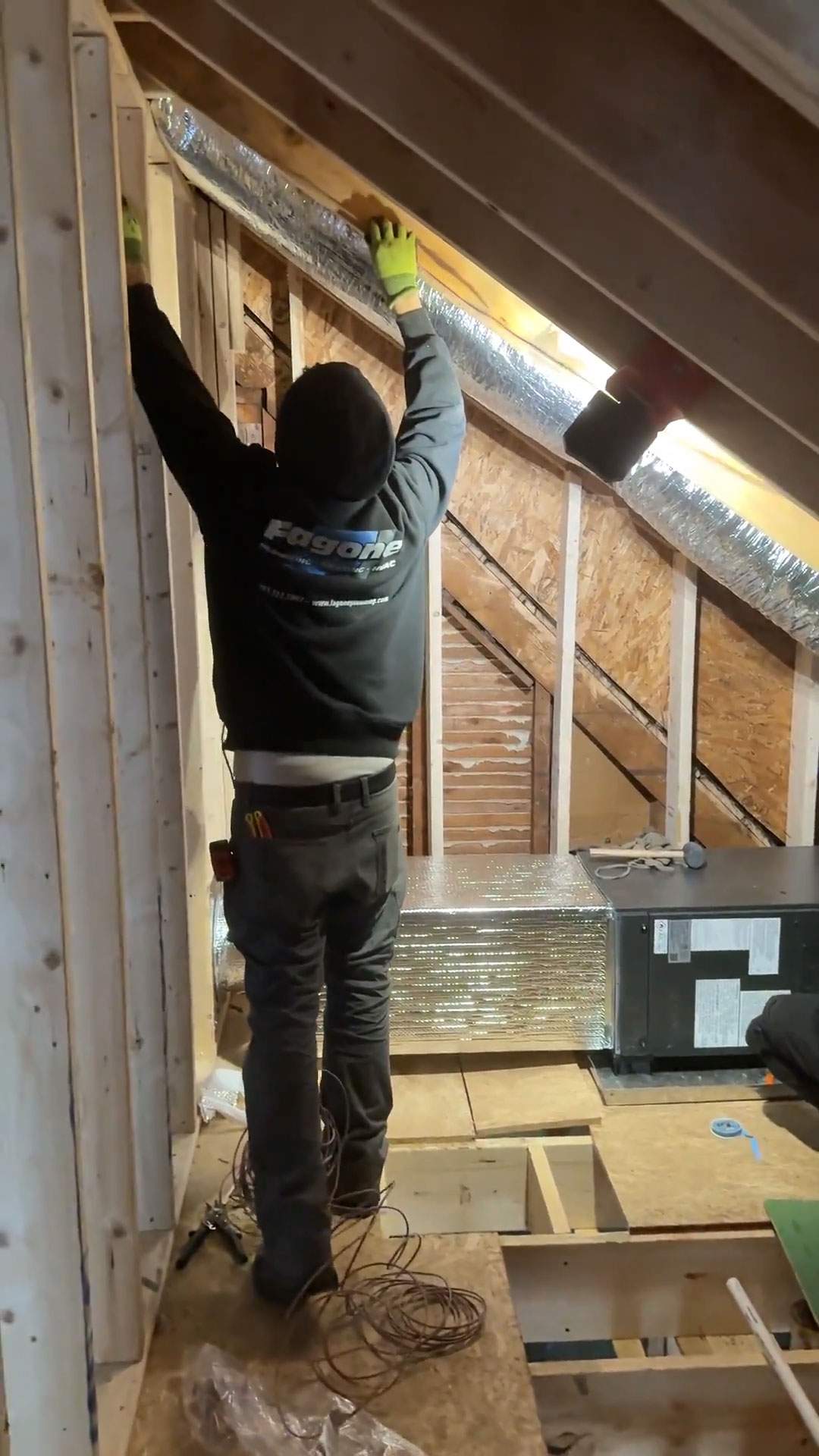 Mitsubishi Electric Heat Pump Installation — Swampscott, MA.  by FAGONE MECHANICAL