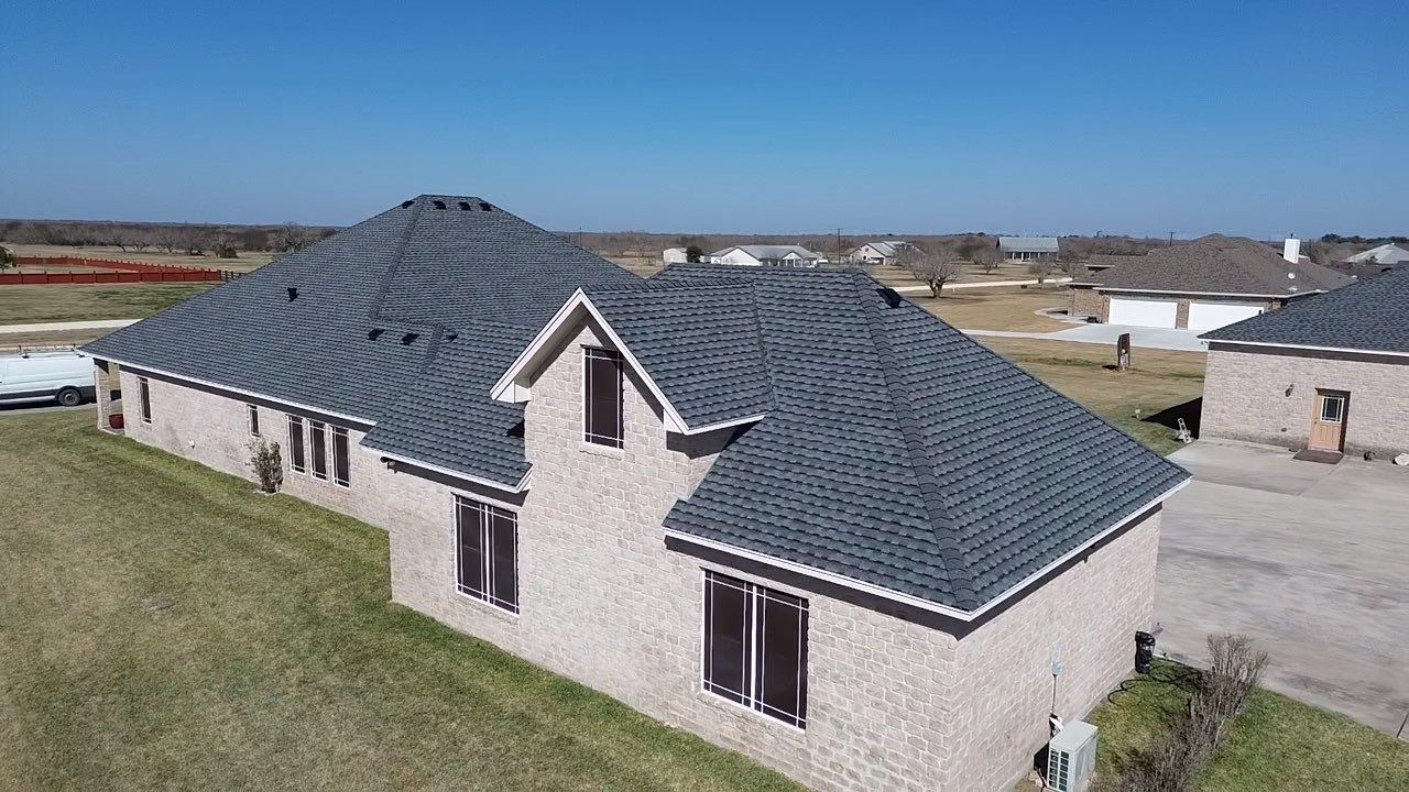 Residential Roofing Installation using GAF HDZ Barkwood by Lighthouse Roofing