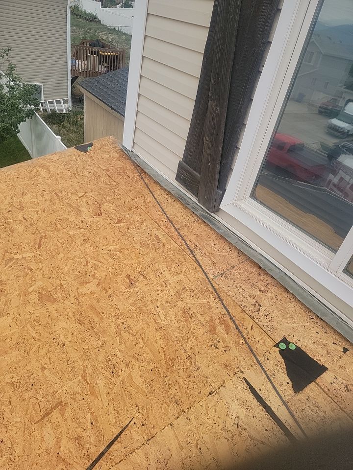 Storm Damaged Roof using GAF Timberline HDZ - Lifetime Shingle by The Roof Doctor