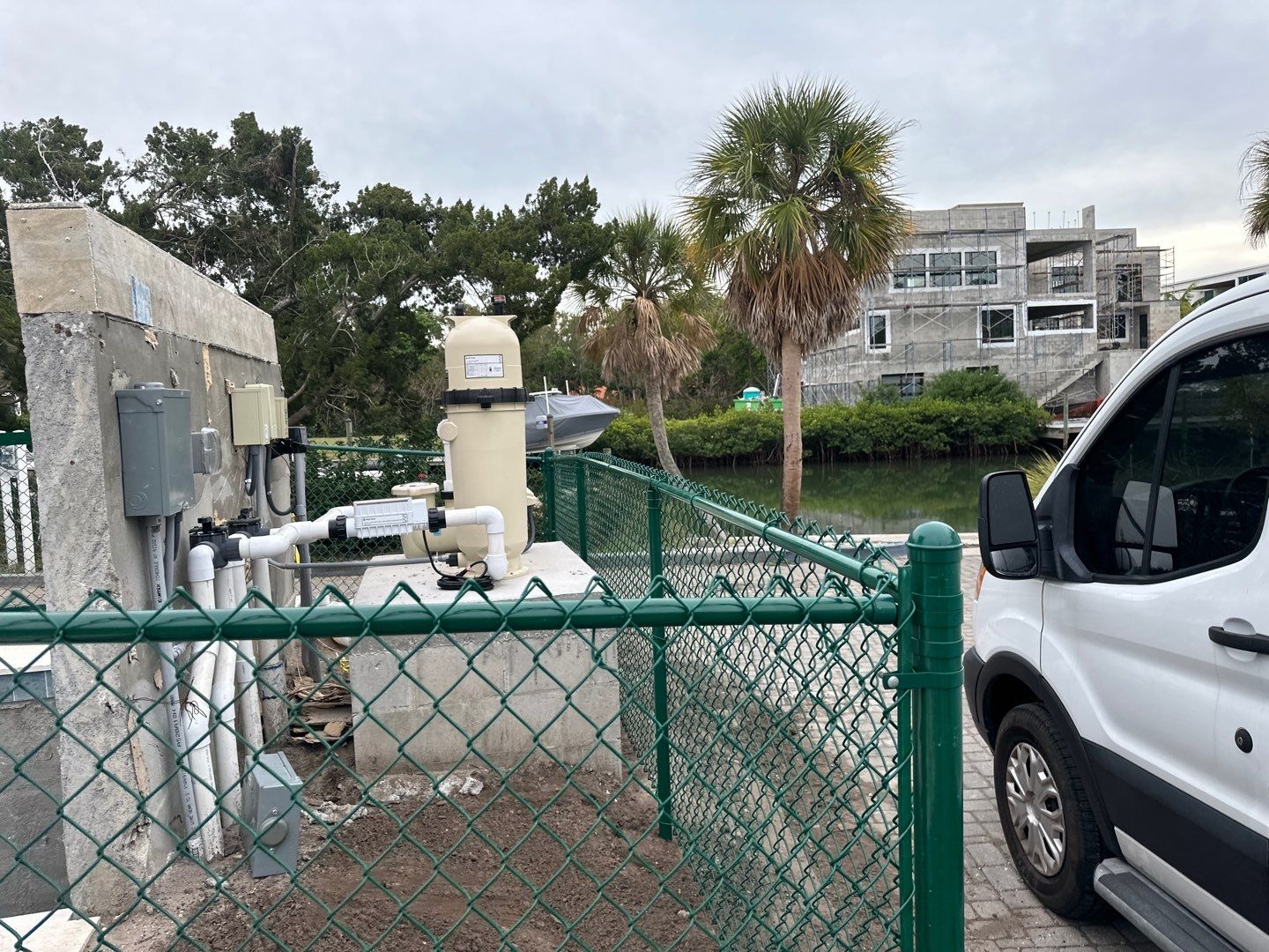 Chain-link Fence Installation using Chain-link Fence by Asap fence and gates, LLC