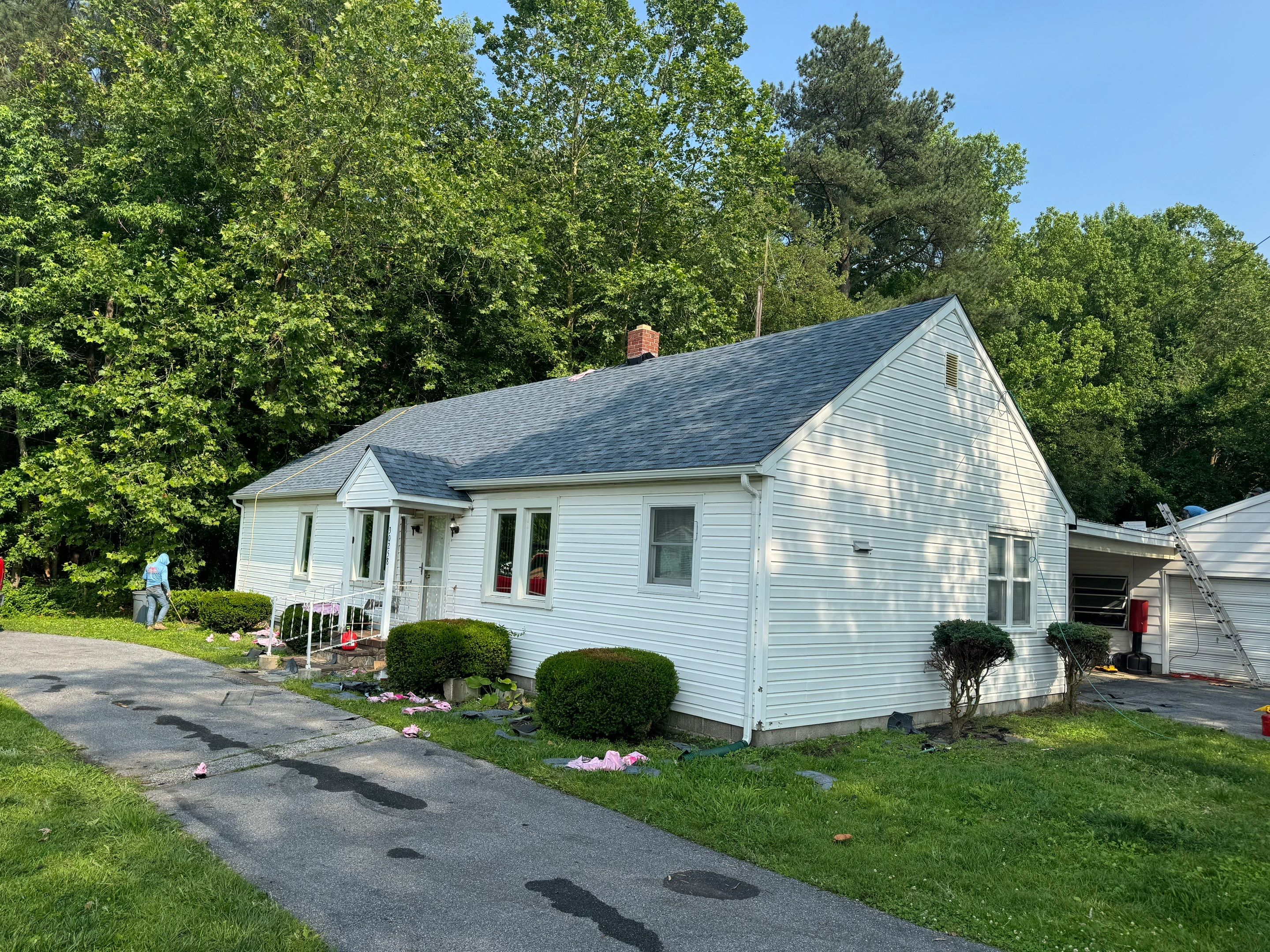 Re-Roof in Frankford by Potomac Custom Remodeling 
