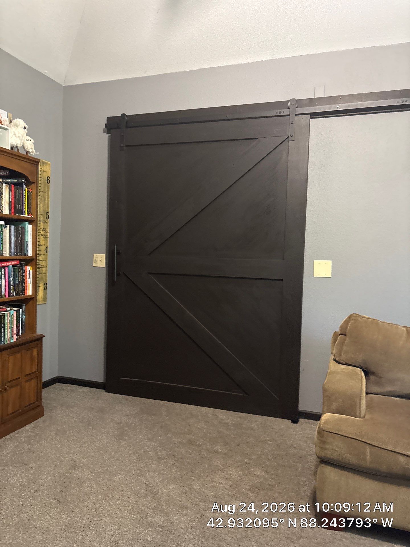 Custom Barn Door Installation and Interior Updates in Waukesha by CompanyCam Sales Demo