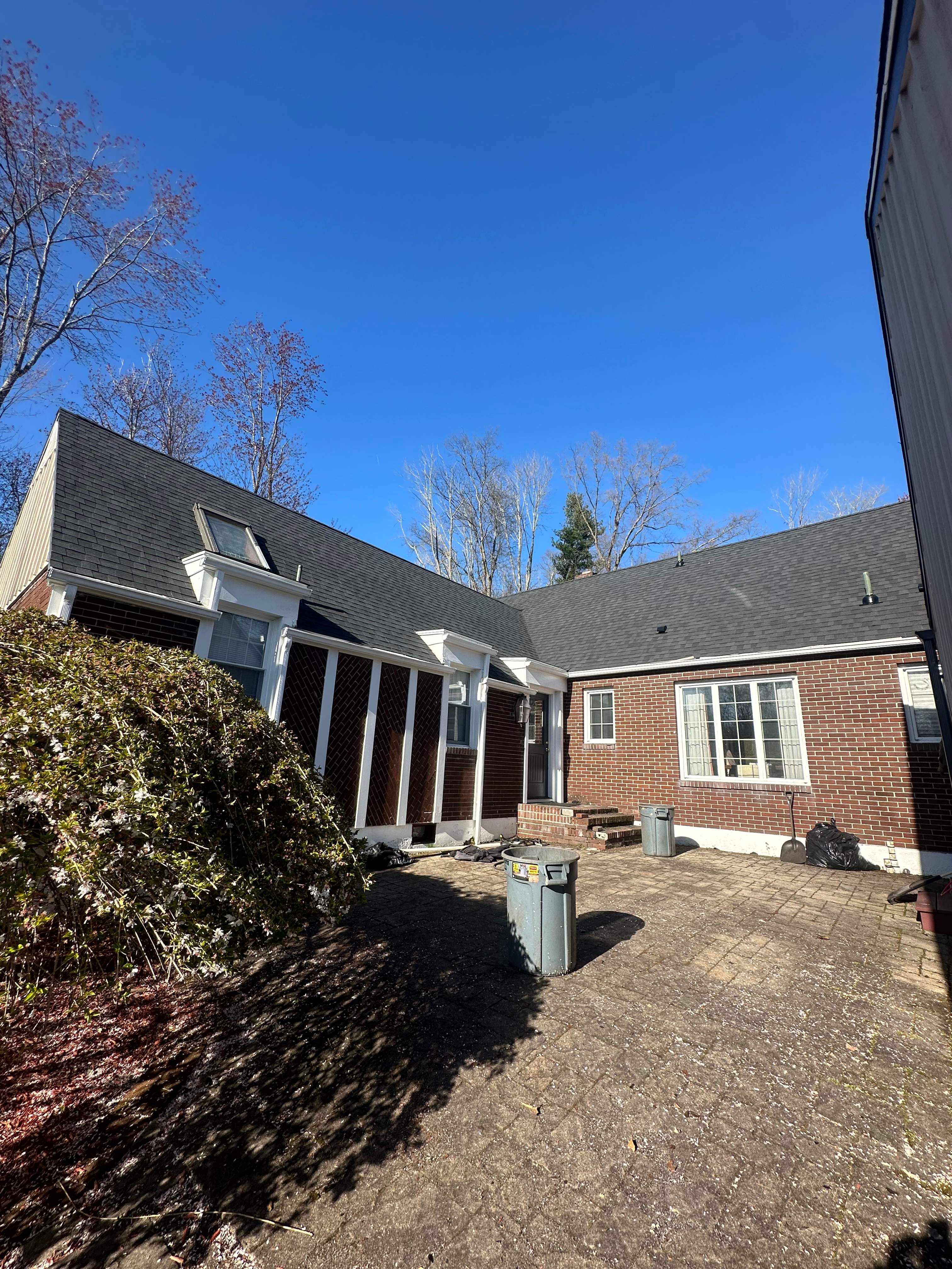 Full Roof Replacement on Large Home in North Andover, MA – CertainTeed Landmark, Charcoal Black by JOHNNYS PRO