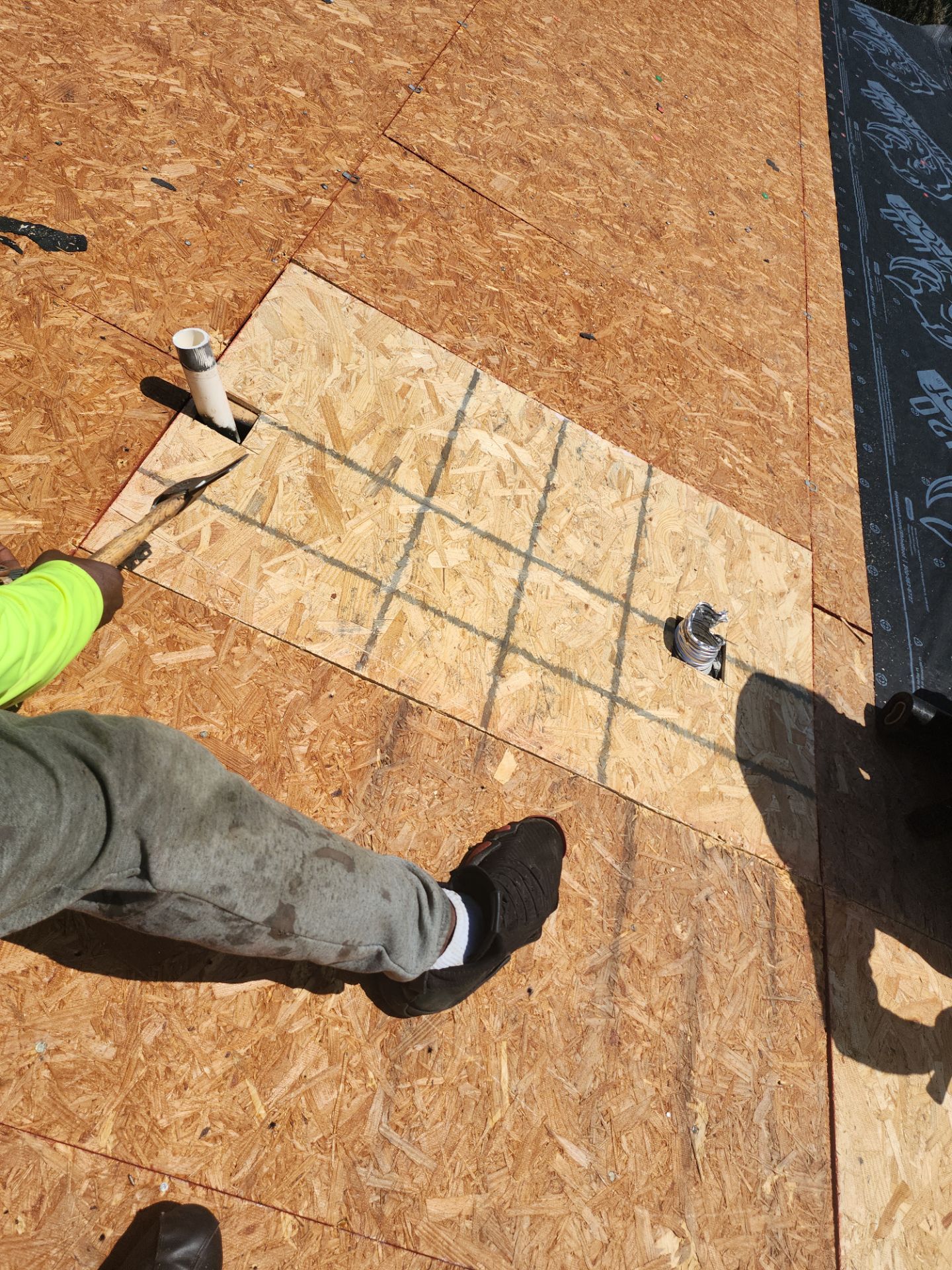 Residential Roofing Installation using Owen's Corning Duration (Lifetime) Shingles by Roof Repair Company