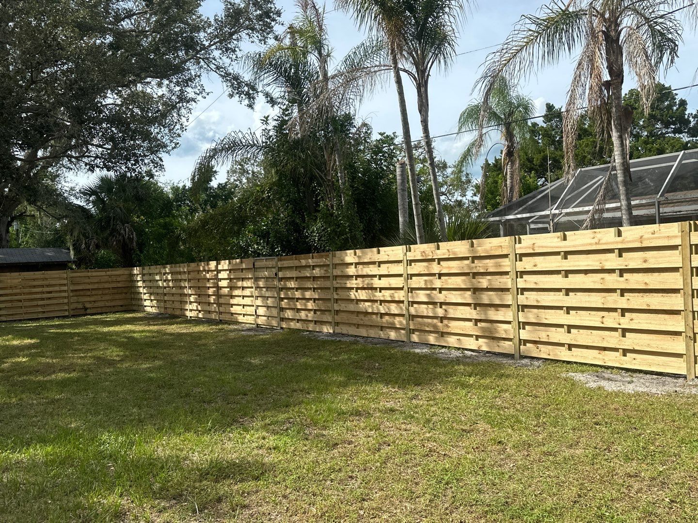 Wood Fence Installation using Wood Pressure Treated Fence  by Asap fence and gates, LLC