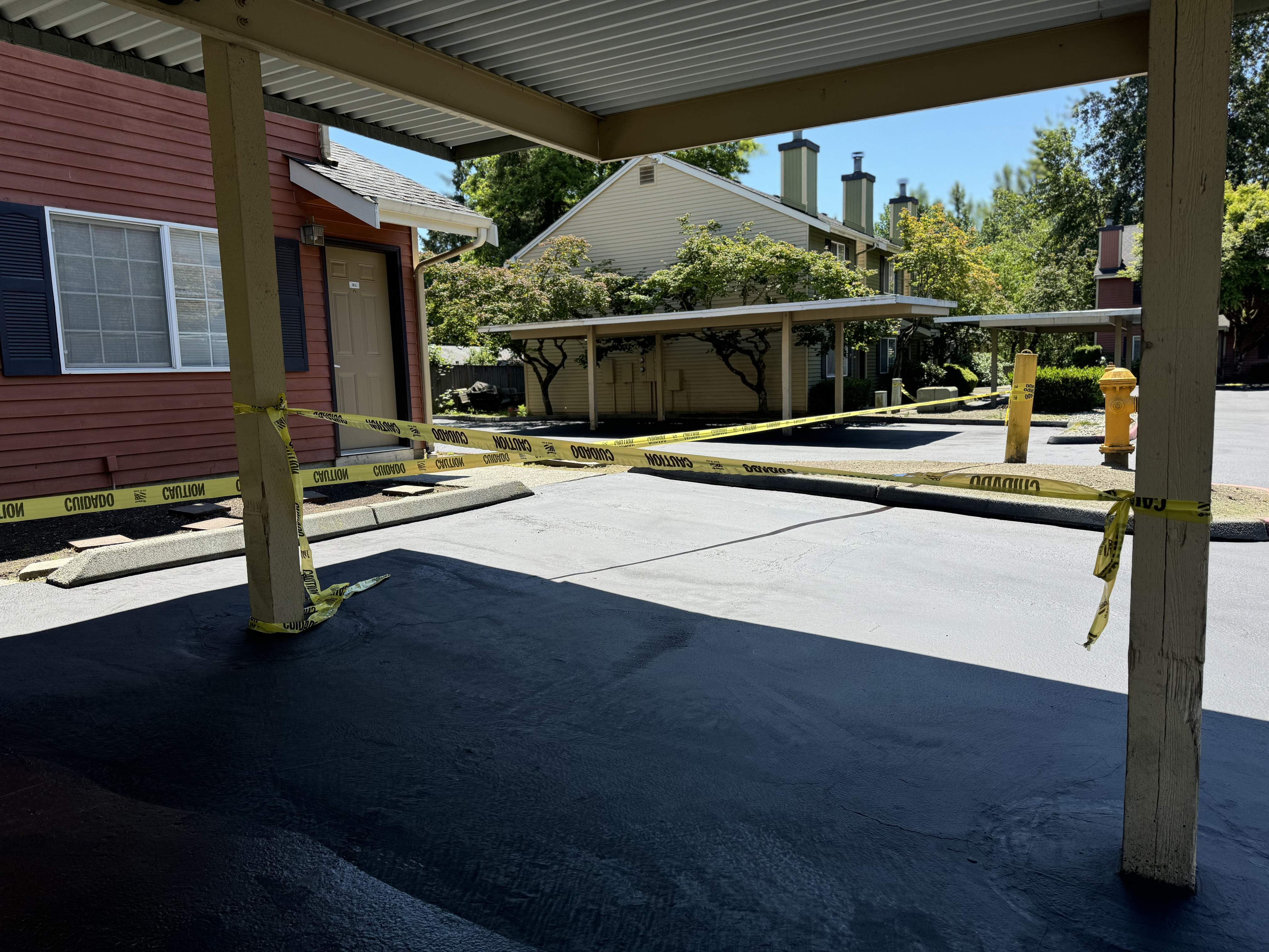 Townhomes On Center | Seal Coating & Striping by Jireh Asphalt & Concrete Inc 