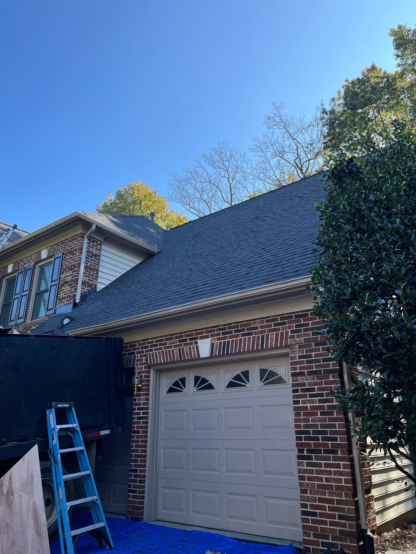 Burke: Residential Roof Replacement with CertainTeed Landmark Pro Designer Shingles in Max Def Charcoal Black by RM Banning, Inc.