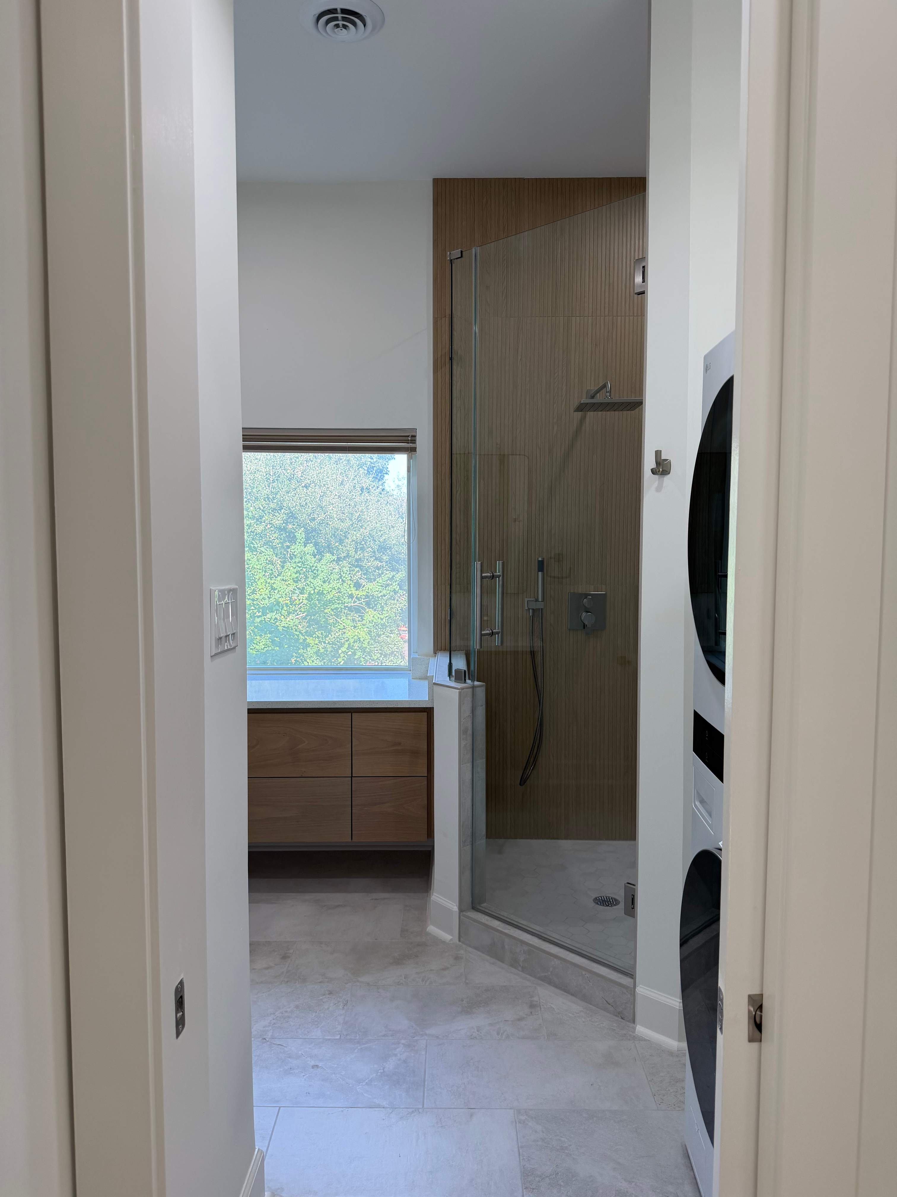 Shower Remodel Project in Houston by Blue Stone Construction of Texas LLC