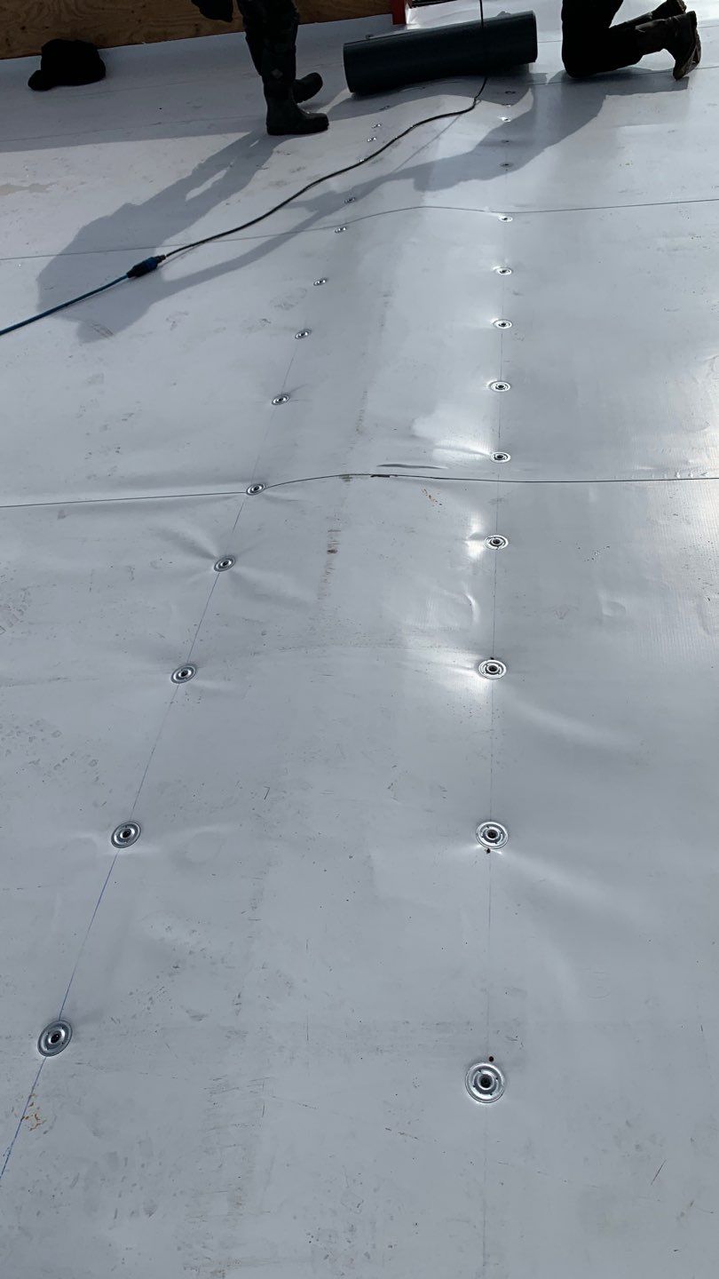 VA Clinic/Tractor Supply in Idabel, Oklahoma by Hostetler Roofing