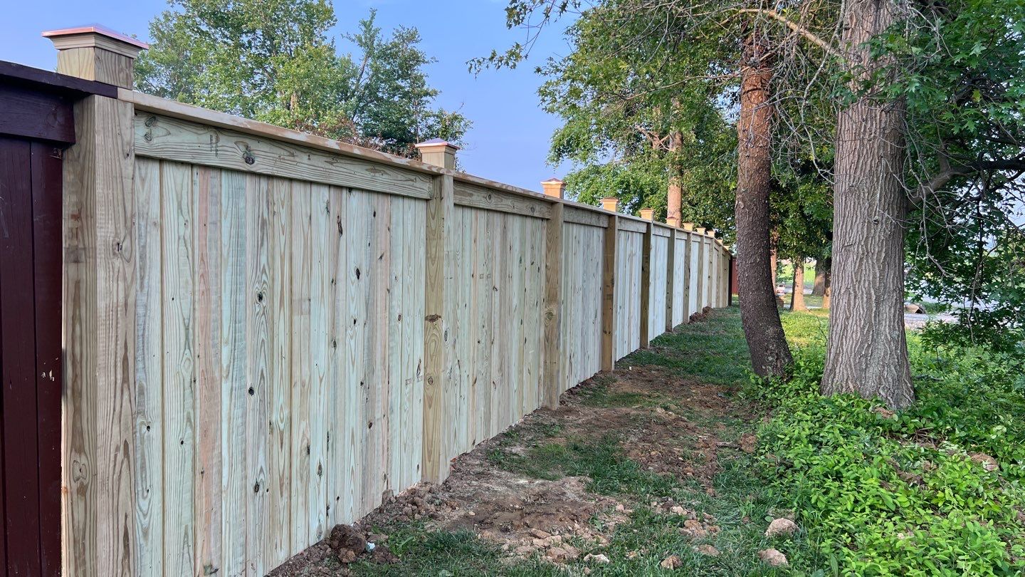 Project in Evansville by Mr. Fence