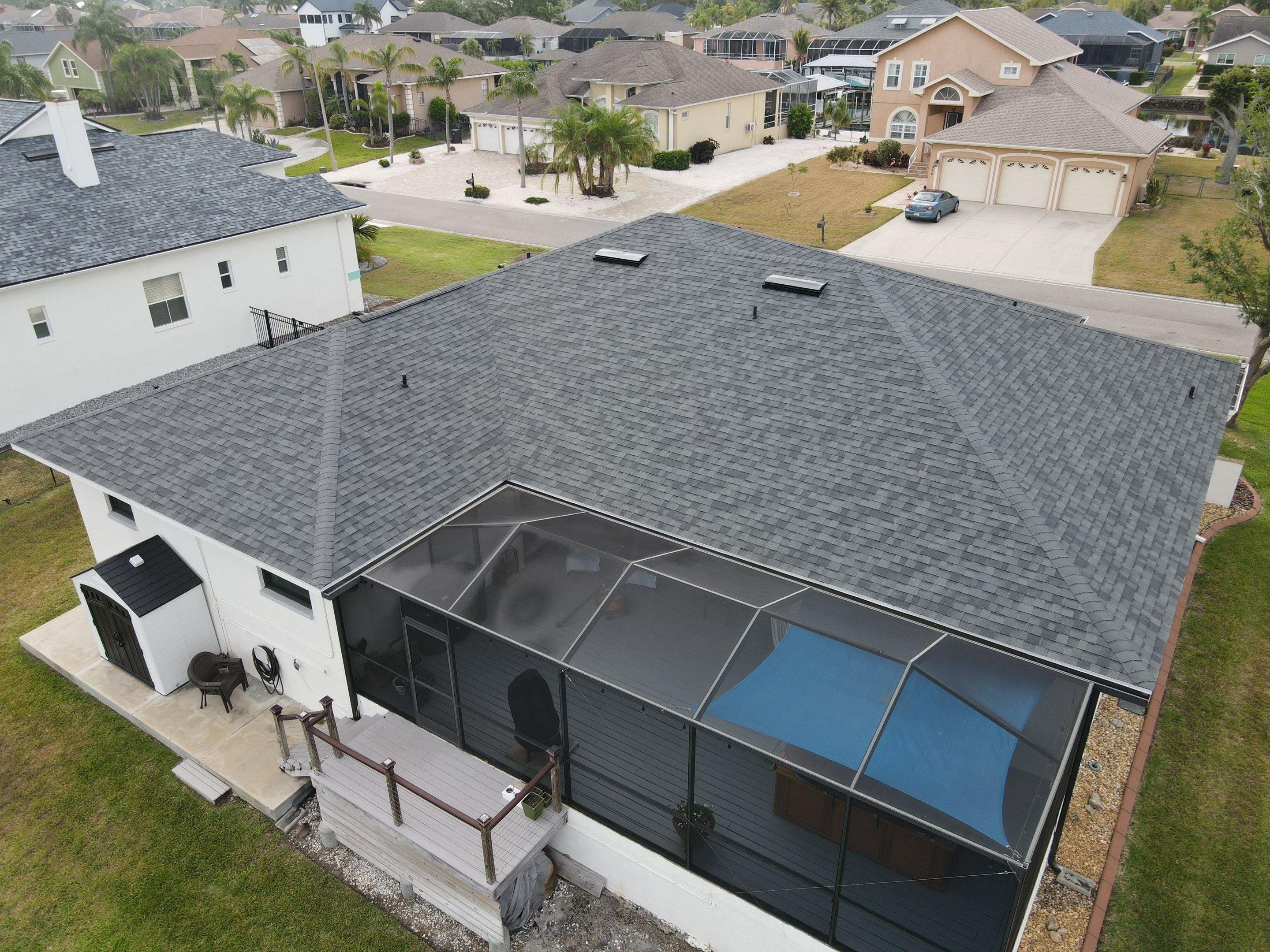 Roof Replacement in Apollo Beach, FL. by Steadfast Roofing