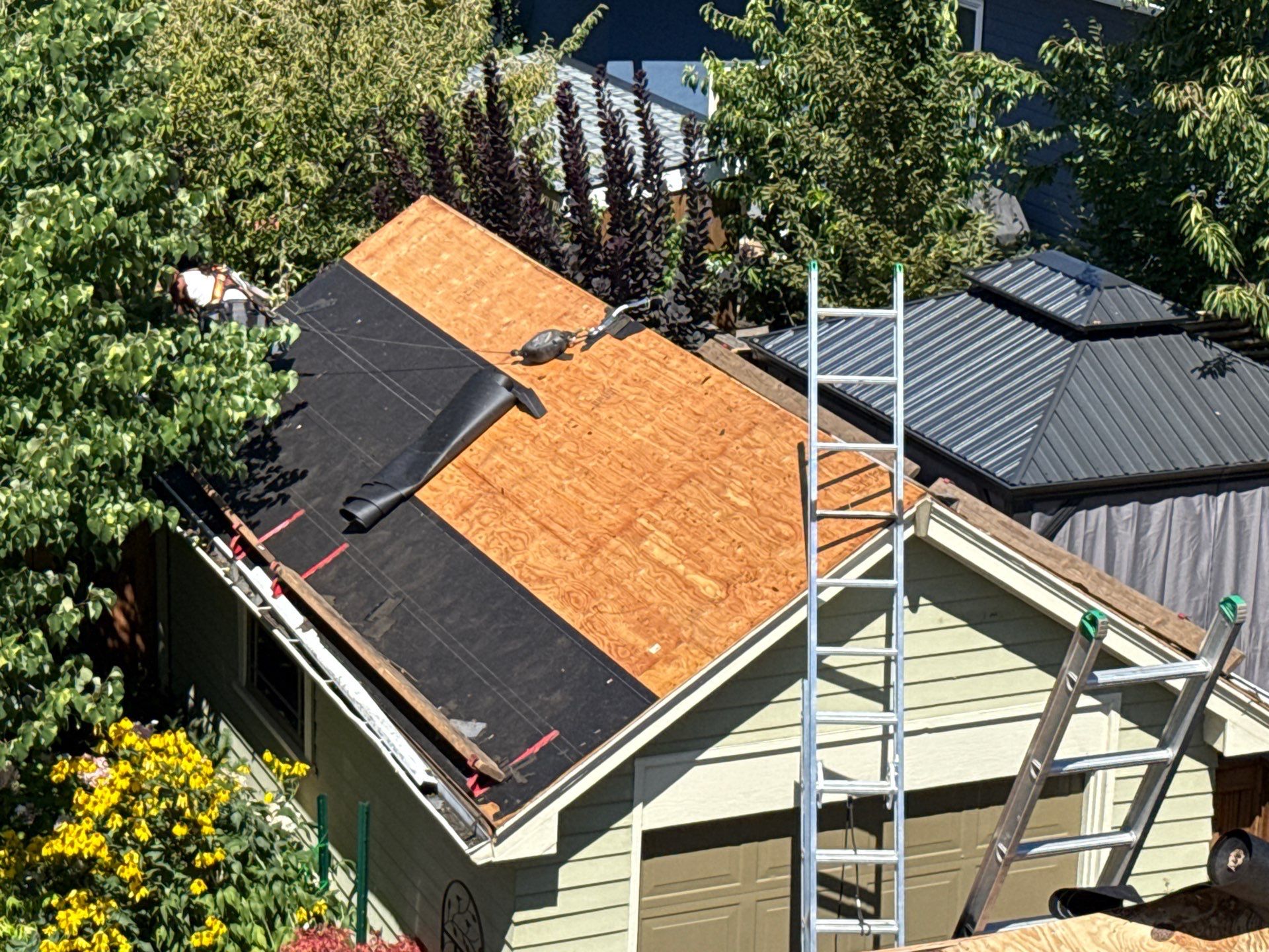 Project in Portland by Tom Leach Roofing