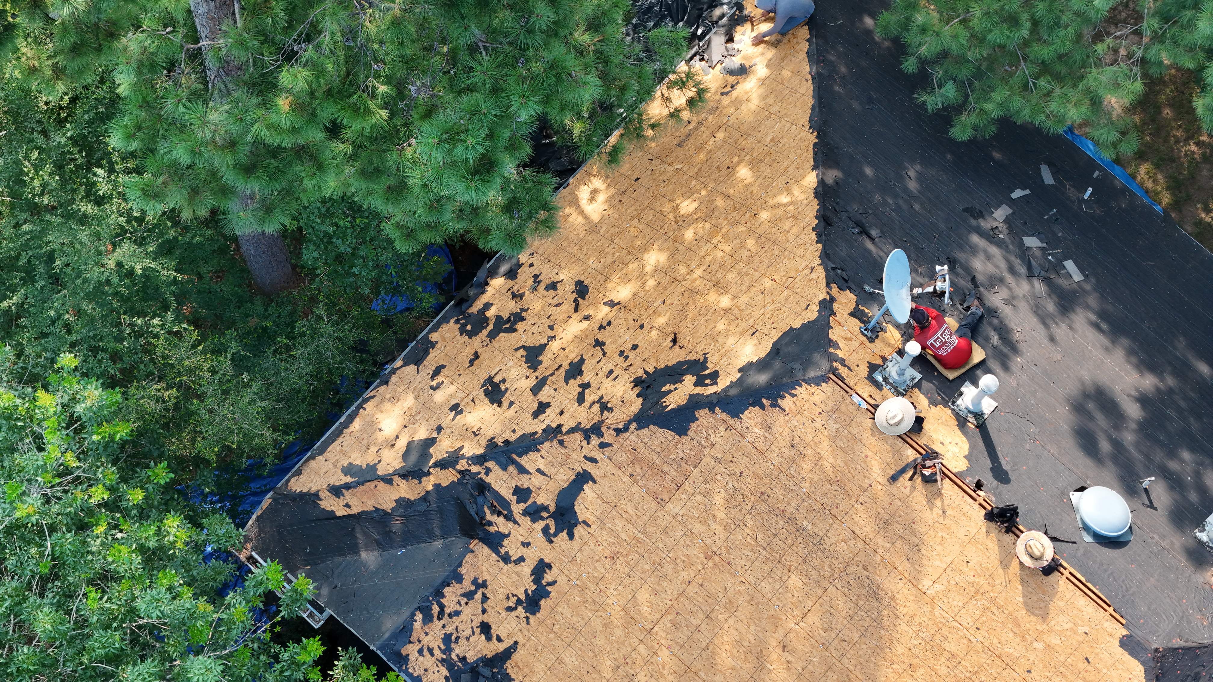 Complete Roof Replacement Under the Pines — The Woodlands Area, TX by PL Roofing & SB Roofing, LLC.