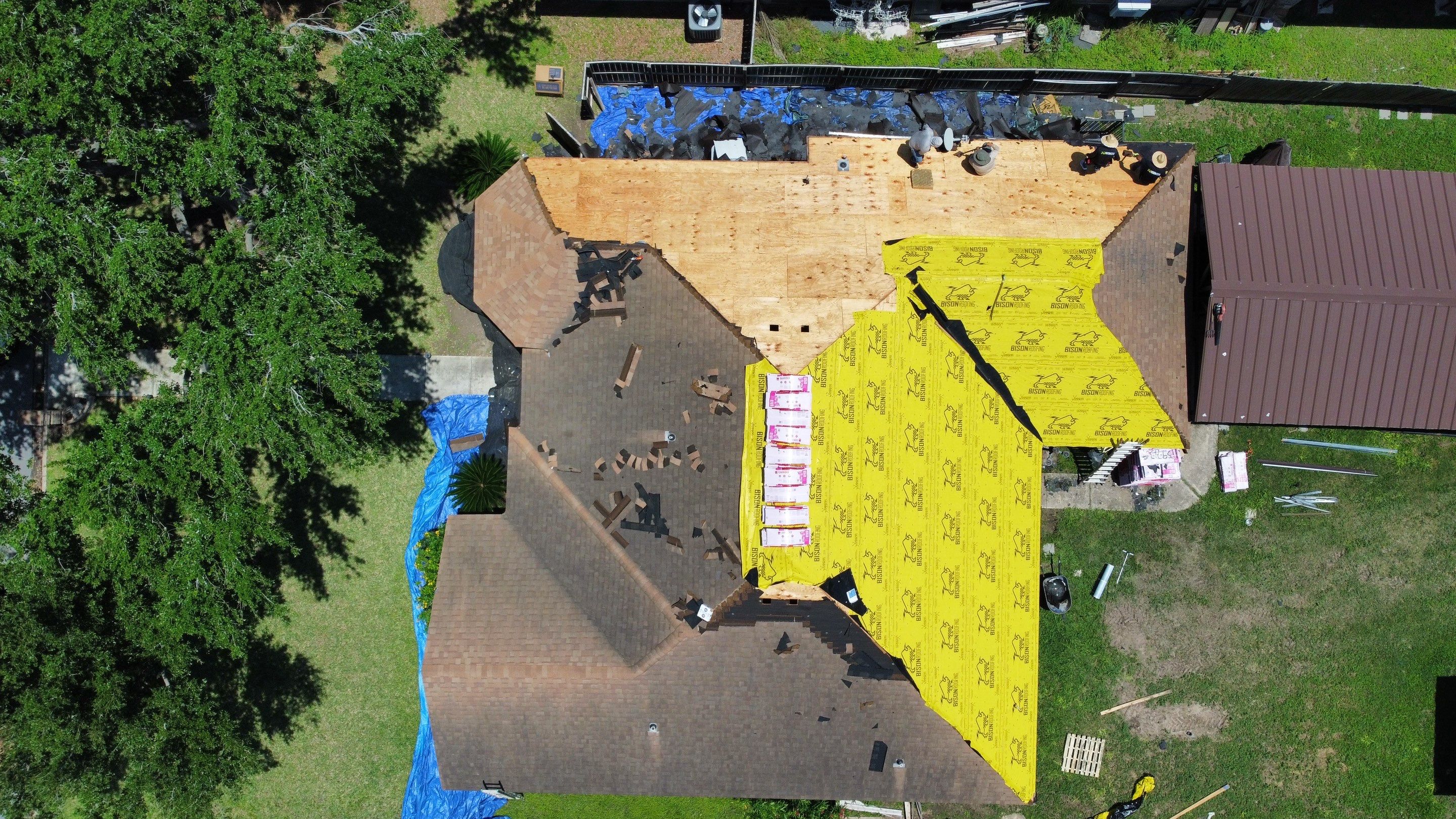 Shingle Roof System  using Owens Corning Duration Storm Shingles by Bison Roofing  