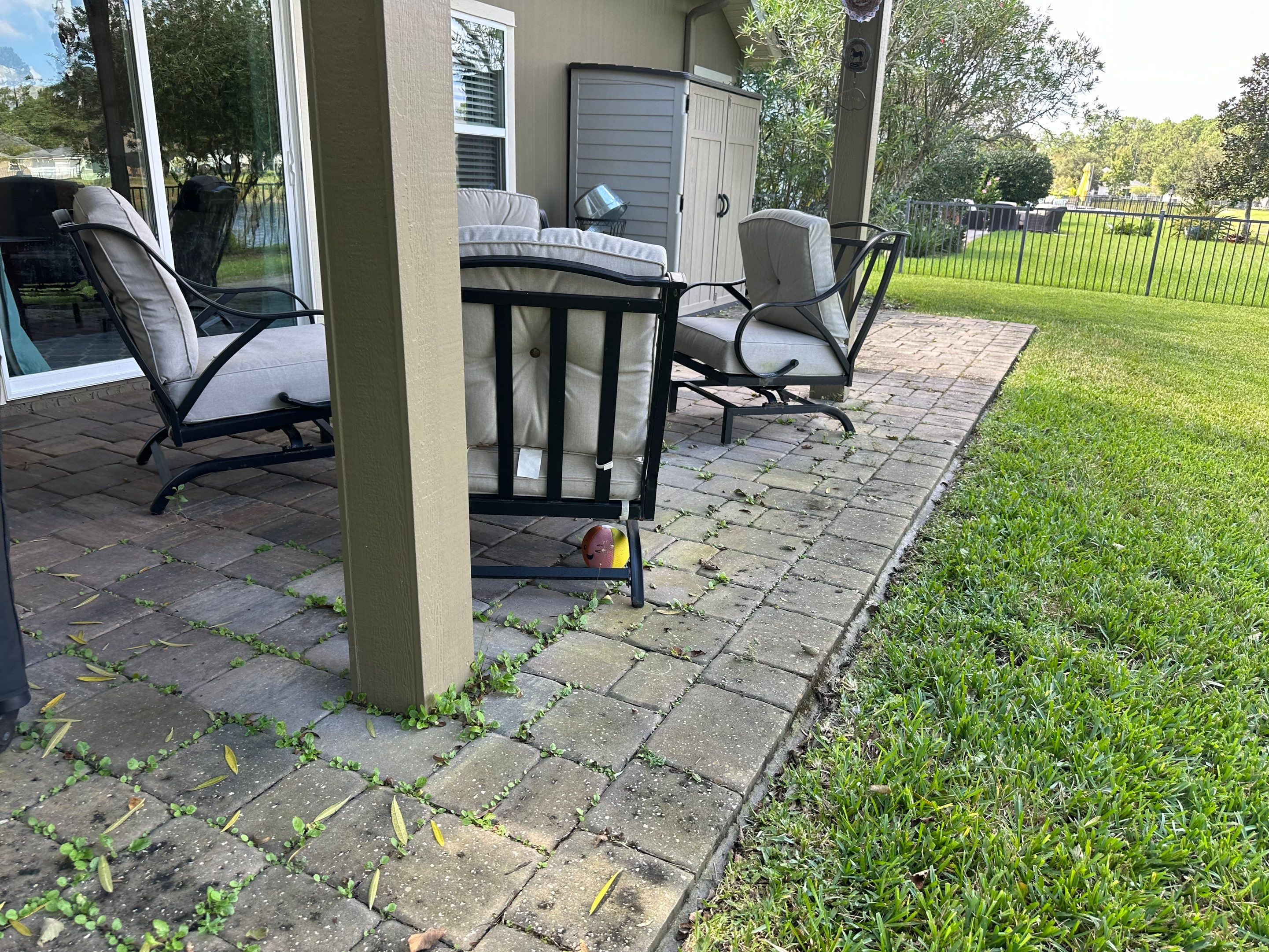 Paver Patio using Concrete Sealant by DuraSeal