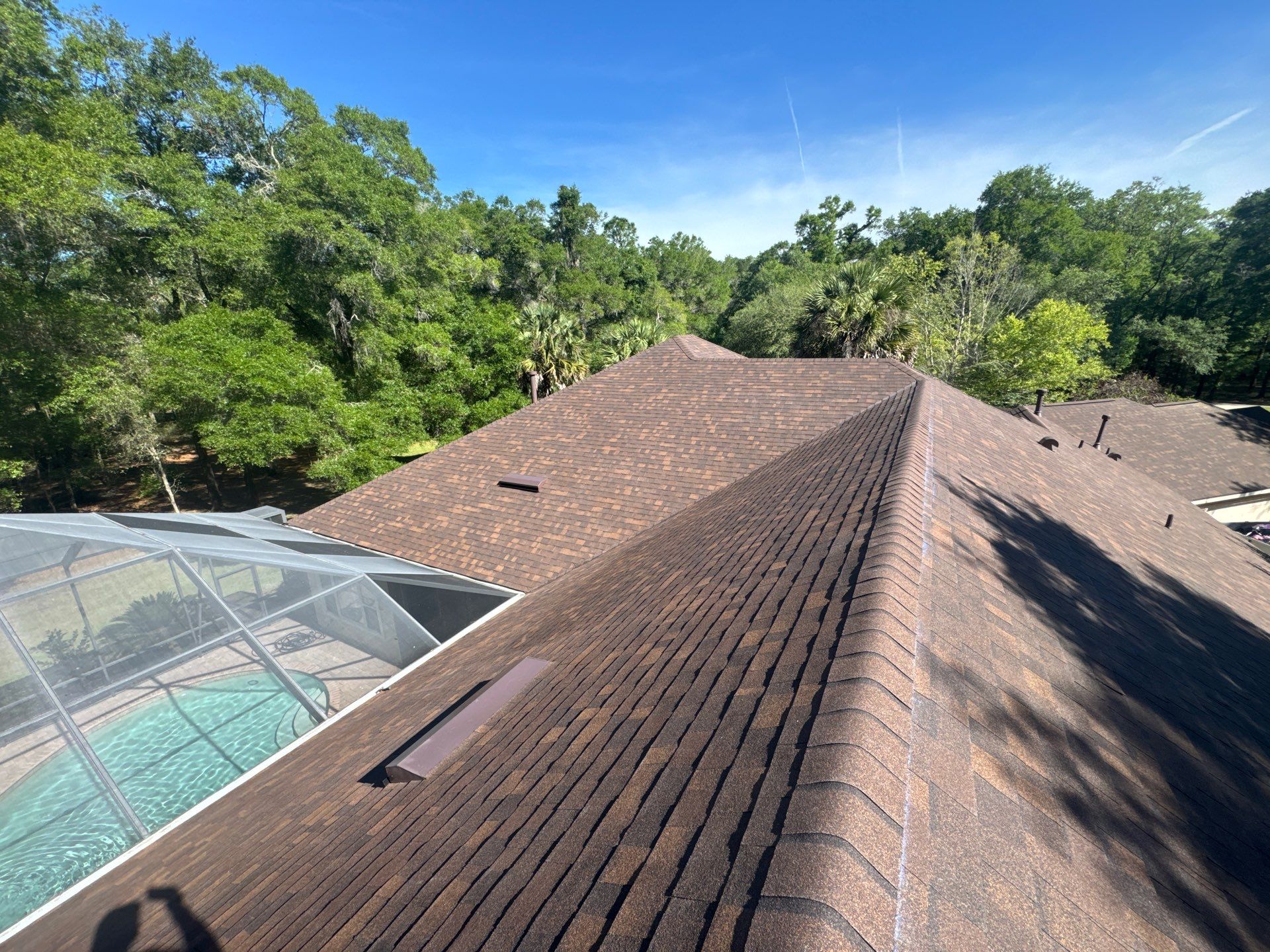 Roof Replacement using Owens Corning Oakridge - Brownwood by Brehm Roofing
