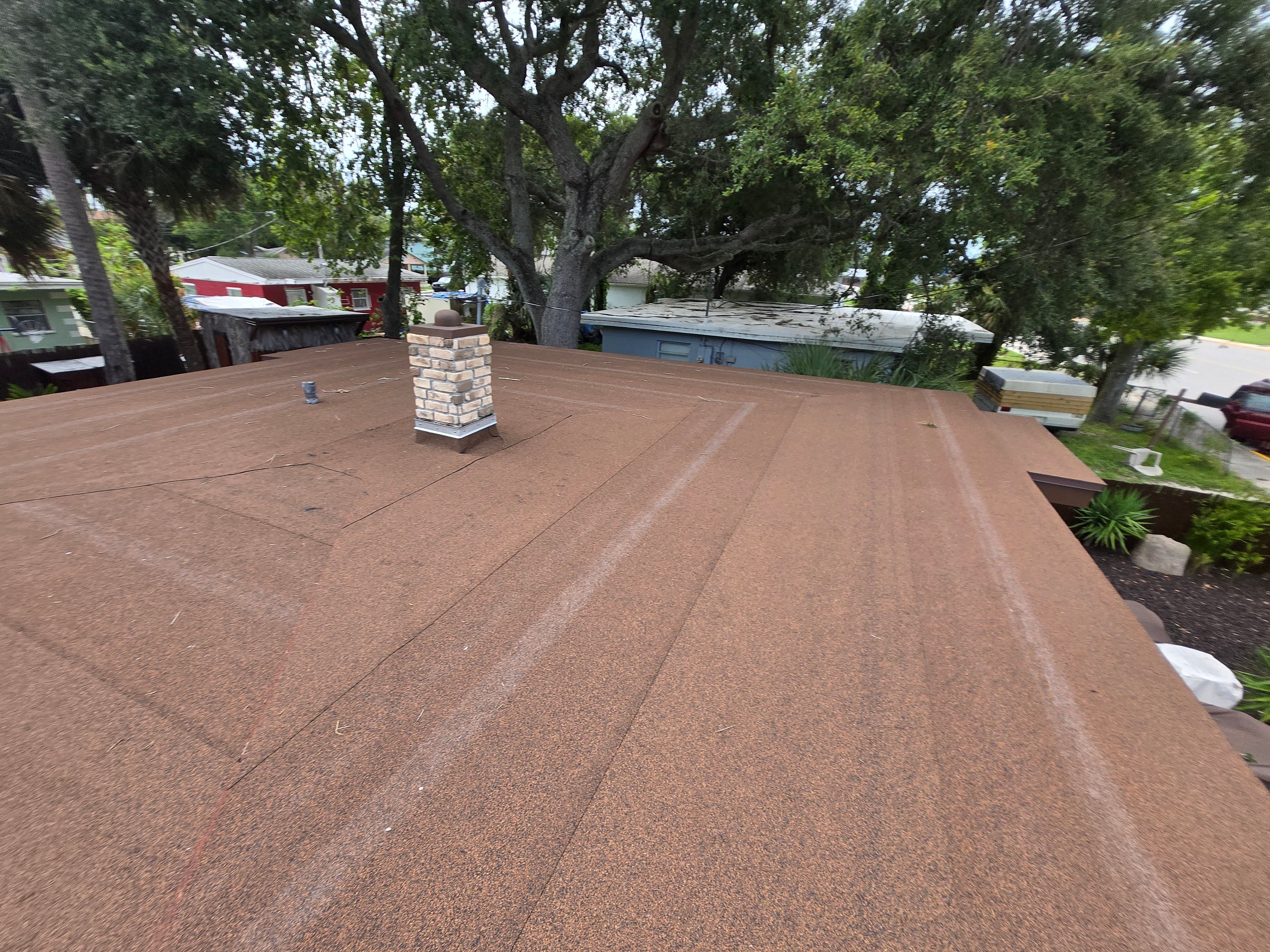 Residential Modified Bitumen Roof Installation in Daytona Beach by Pinnacle Roofing Group