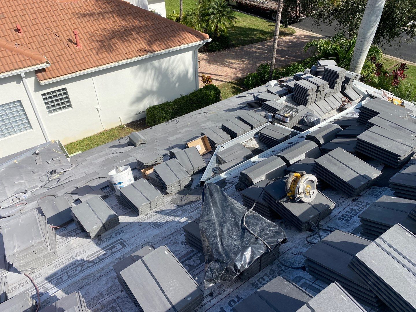 Residential Roofing Installation using Concrete Tile in West Bay Country Club by International Roofing