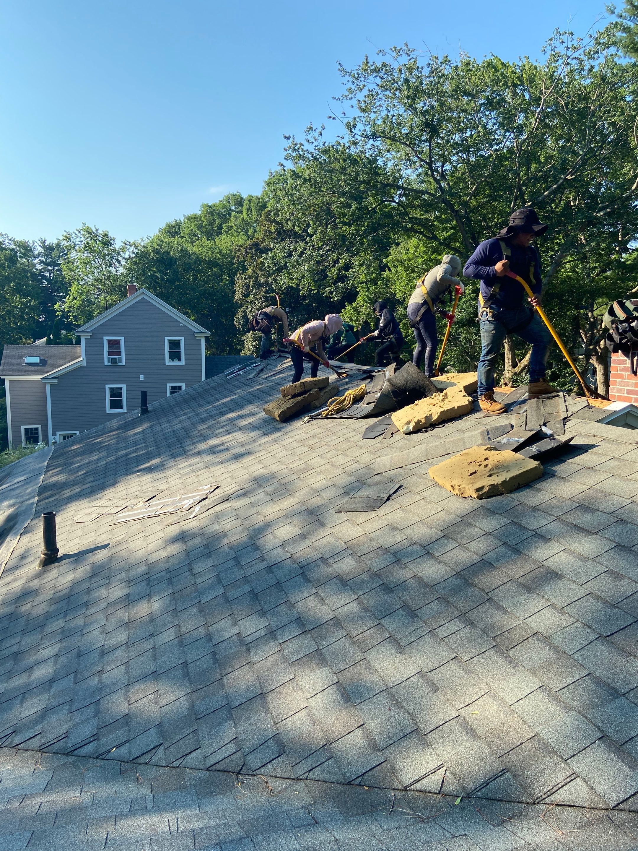 Residential Roofing Installation using Owens Corning TruDefinition by Sensible Home Solutions