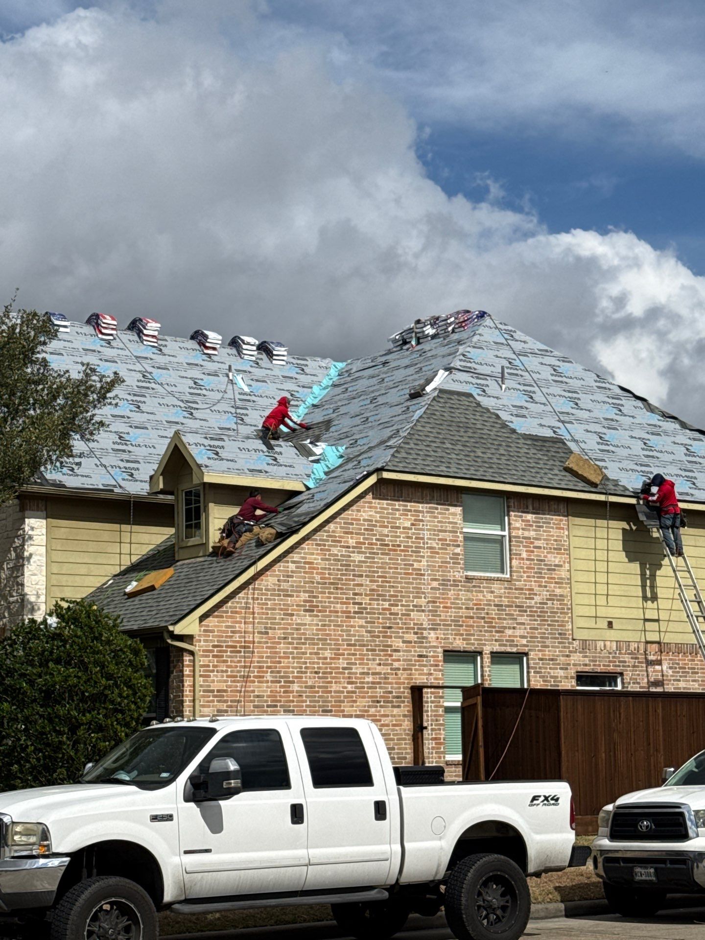 Residential Roof Replacement using GAF HDZ - Charcoal shingles by Elite Roofing LLC