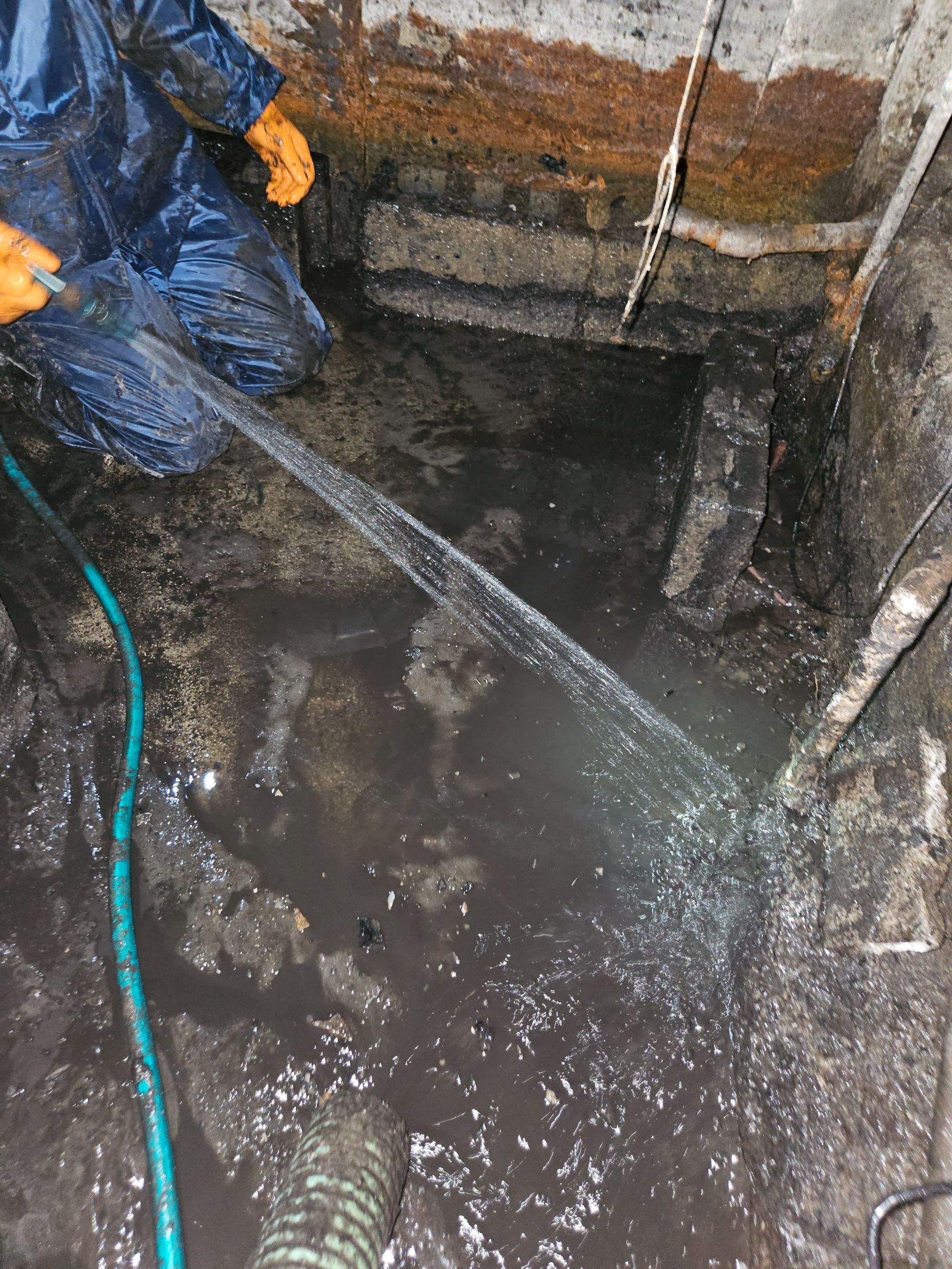 Crawl Space Pump Out, Sludge Removal & Allied Aqua Capture Defense Unit Installation by Allied Water Services