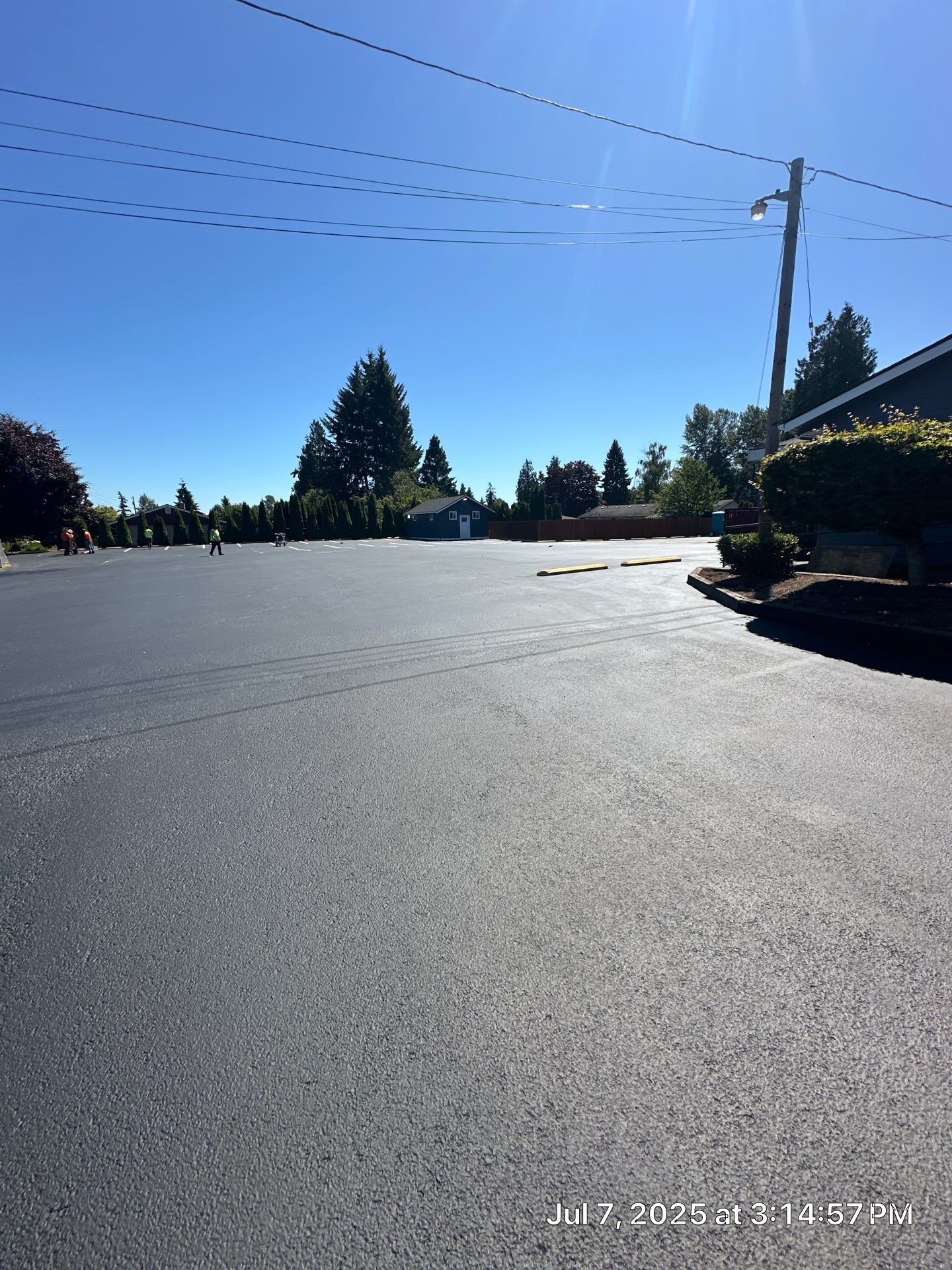 Parking Lot Sealcoat & Striping Repair   by Jireh Asphalt & Concrete Inc 