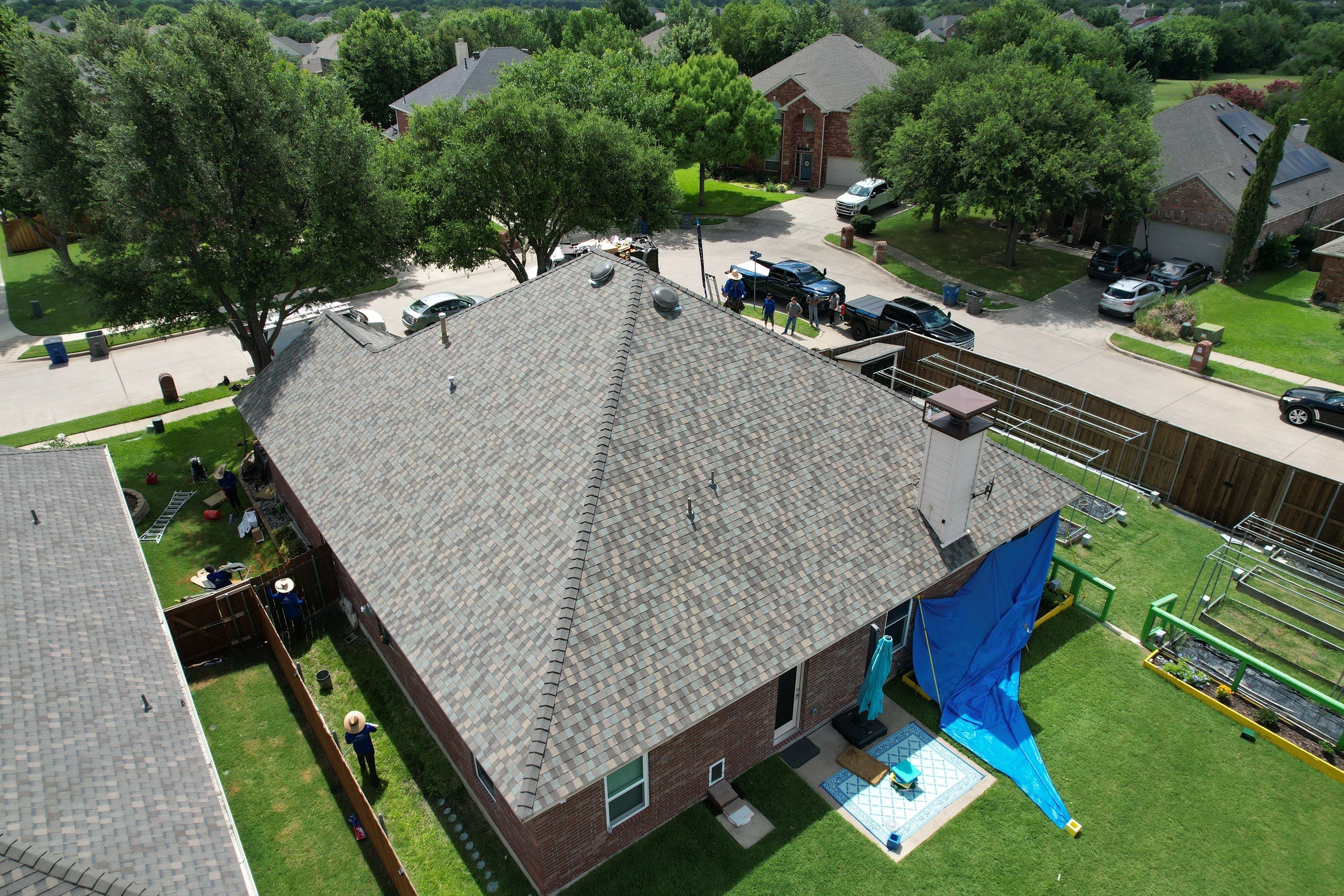 Project in Wylie by Zeus Exteriors