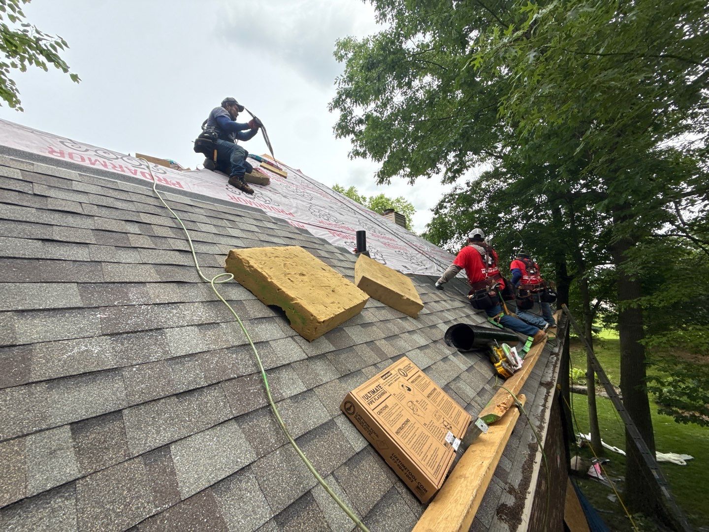 Roof Replacement using Owens Corning Duration Flex by 180 Contractors