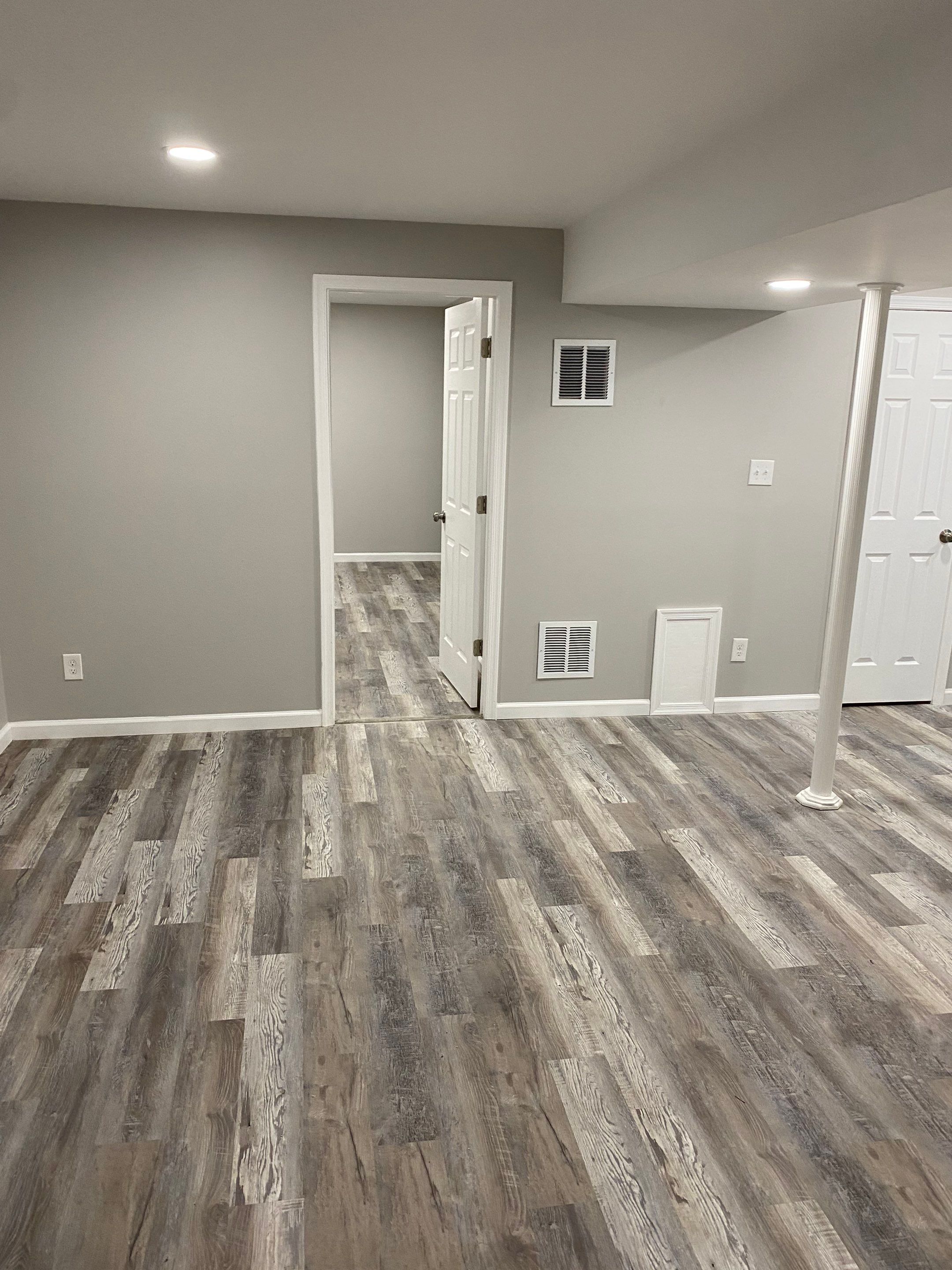 Complete Basement Buildout by The Smet Companies, LLC