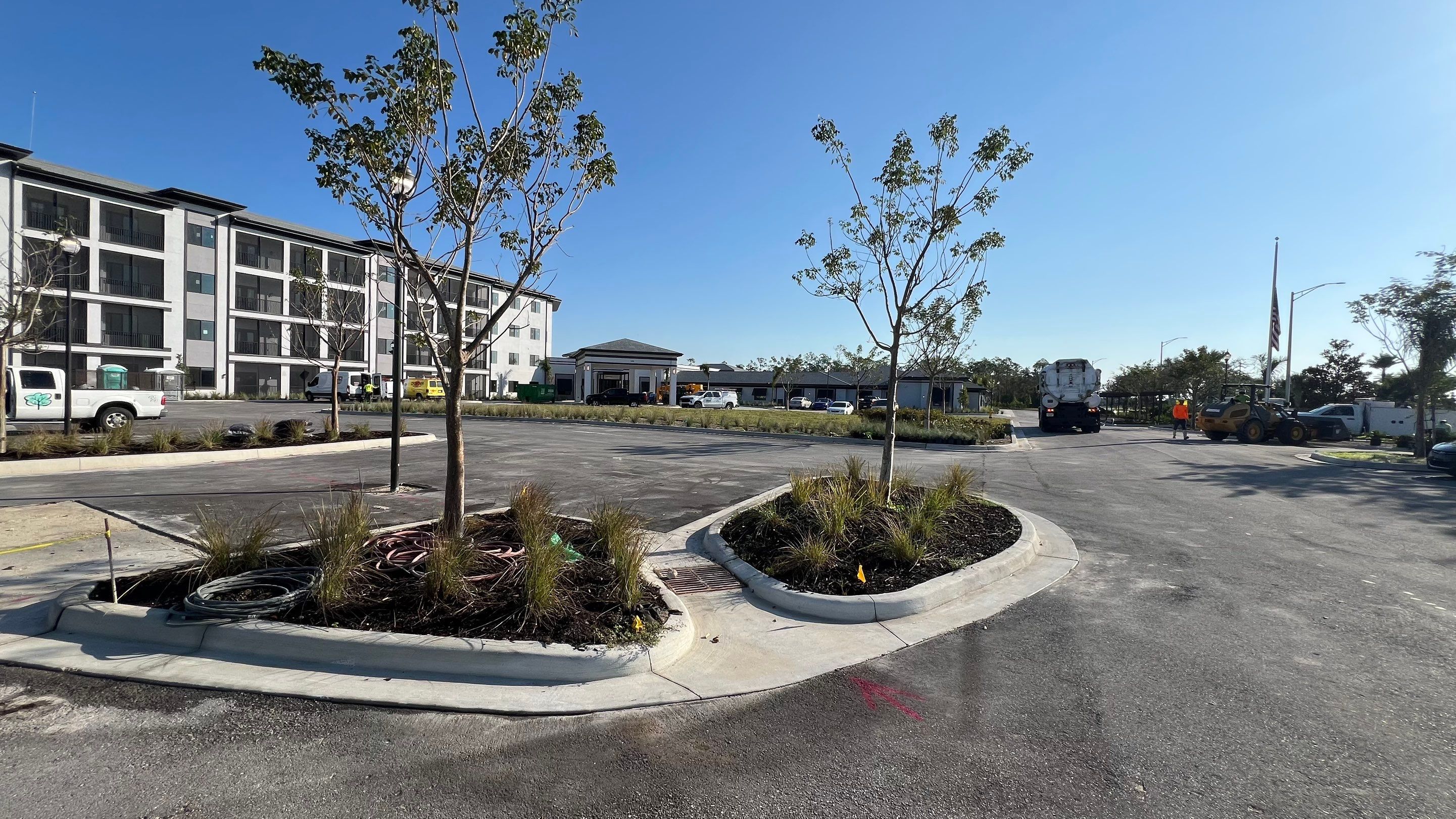 New Construction Stormwater Catch Basin Cleaning by Don Mar, Inc. Storm Water Solutions