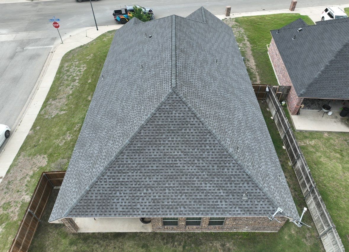 Residential Roofing Installation using GAF Timberline HDZ Pewter Gray by OneSource Roofing and Restoration