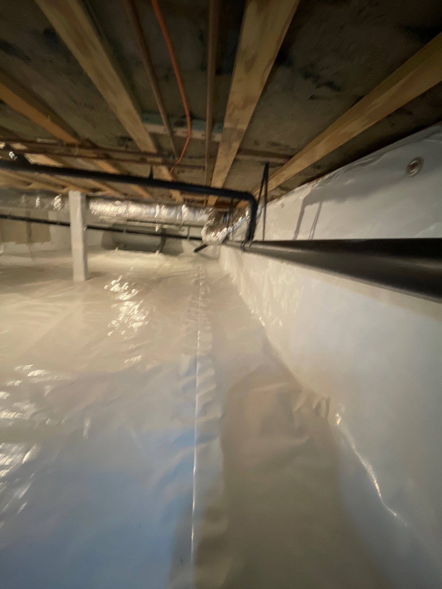 Crawl Space Encapsulation by NYS Foam & Energy