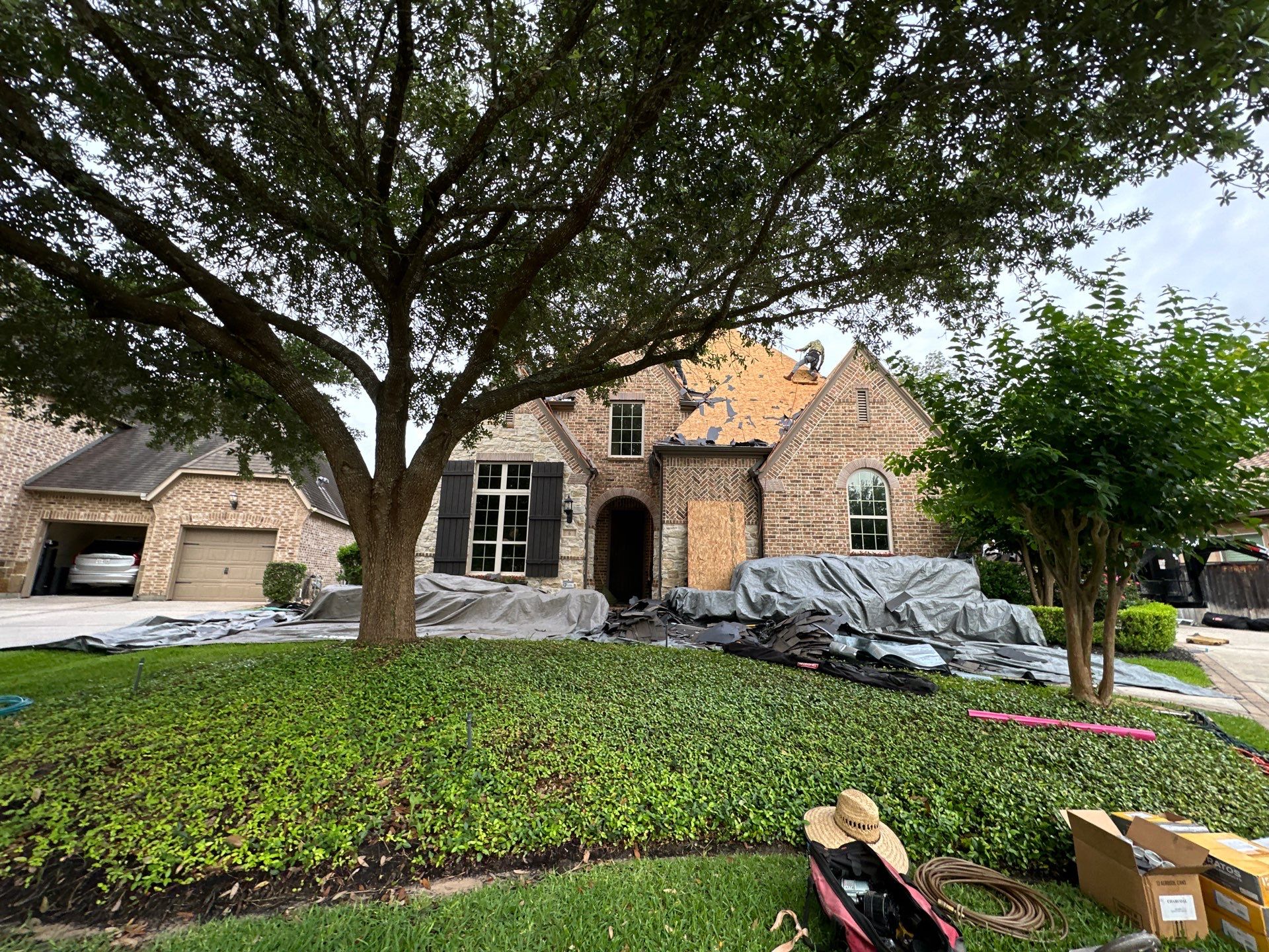 Project in Spring by Motion Roofing