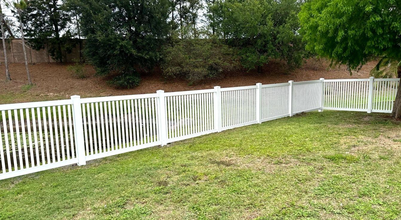 Vinyl Fence Installation using Vinyl Picket Fence by Asap fence and gates, LLC