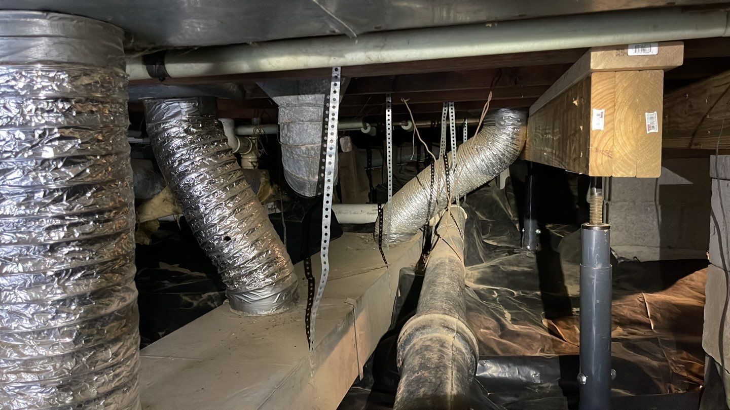 Crawl Space Structural Carpentry: Floor Joist, Beams, & Supports by Toledo Basement Repair 