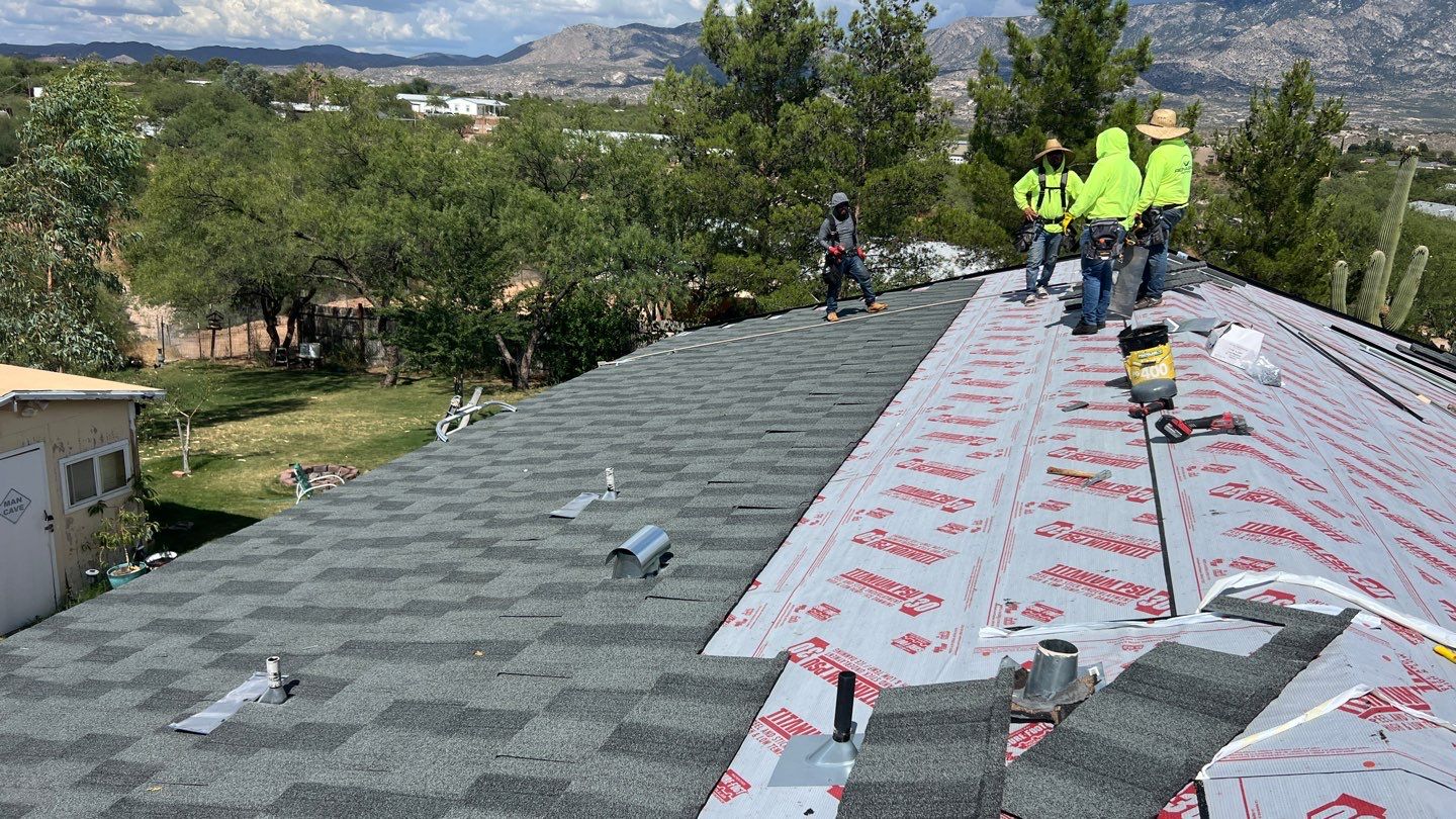 Storm Gray Stone Coated Steel by Reimagine Roofing